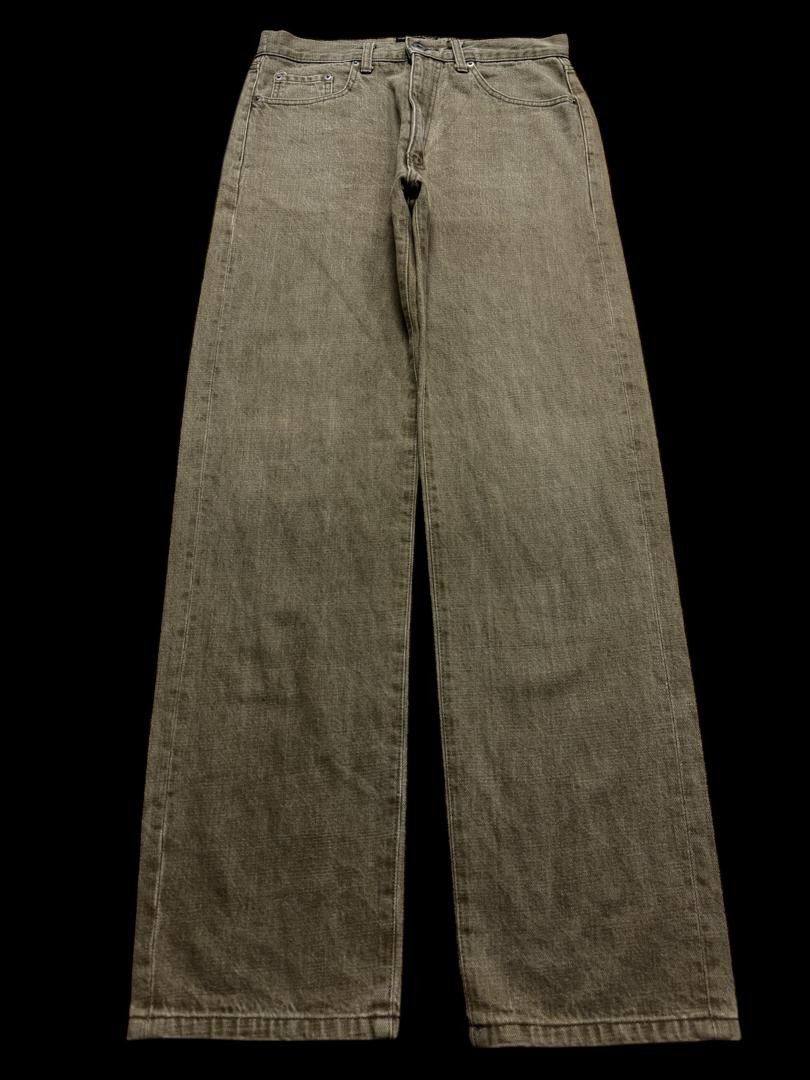 Japanese Brand Vintage 90s U.s Boarder Wide Loose Made in Japan Jeans Size US 30 / EU 46 - 1 Thumbnail