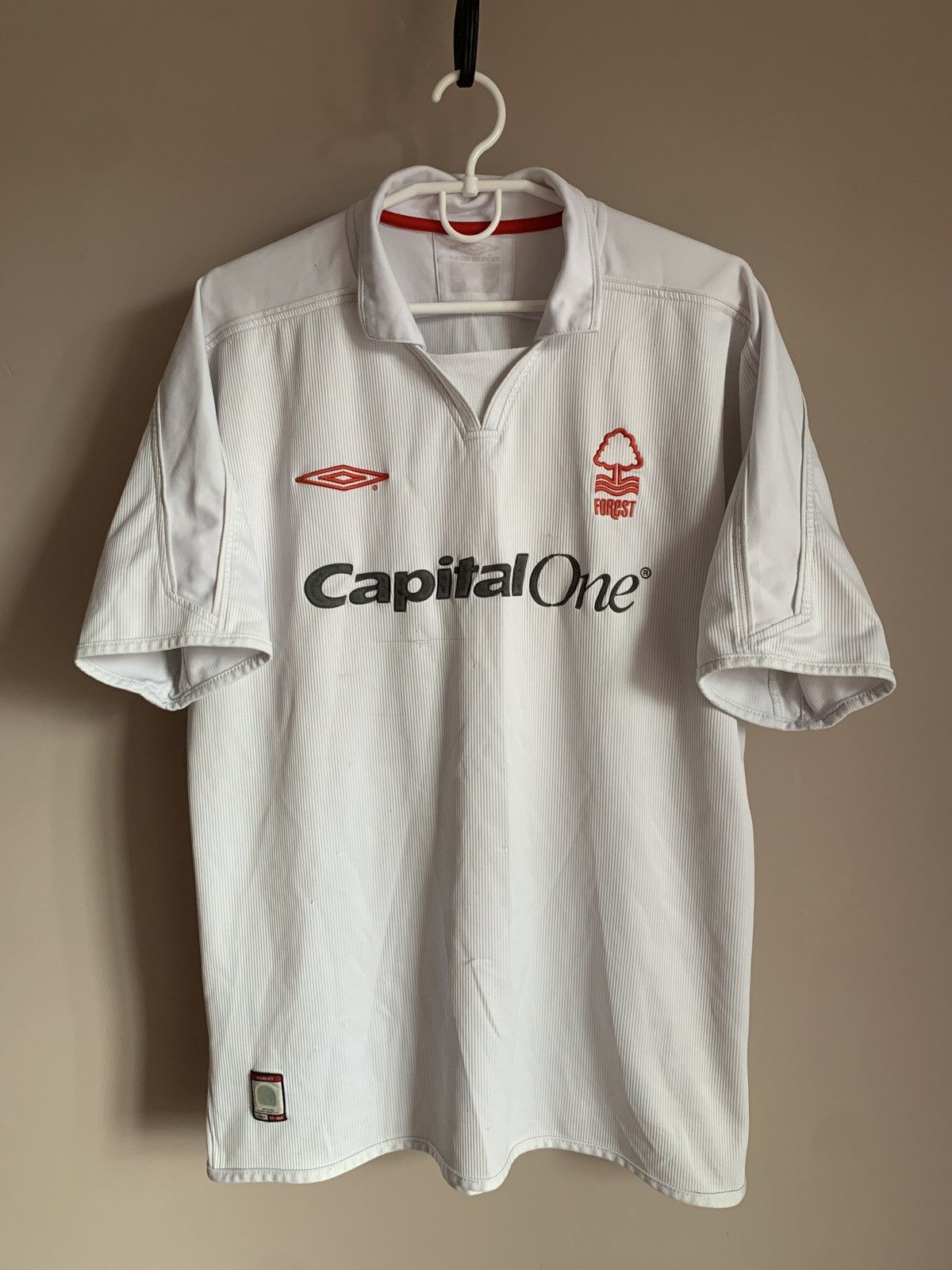 Umbro Nottingham Forest Football Shirt Umbro Soccer Vintage XL Size US L / EU 52-54 / 3 - 1 Thumbnail
