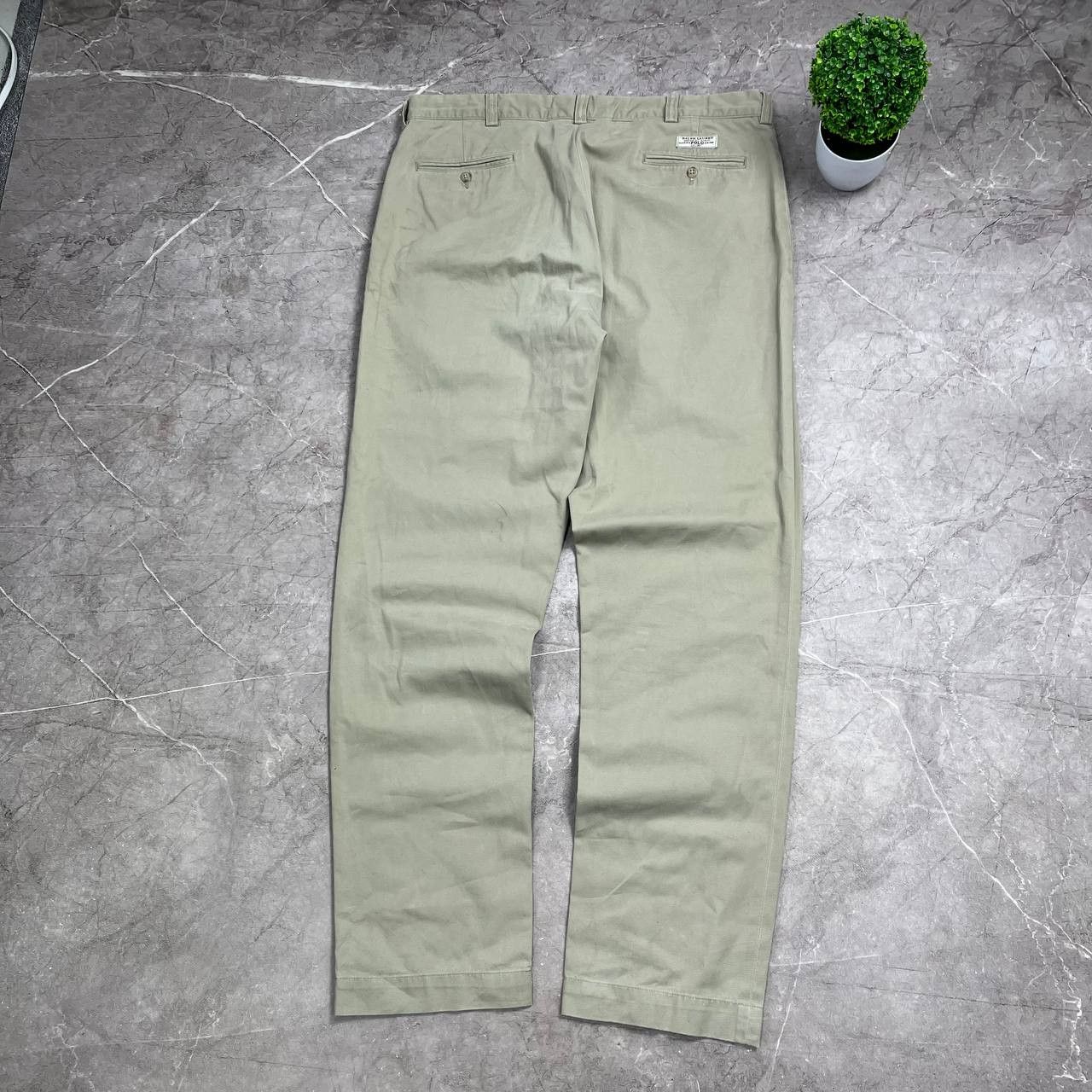 Polo Ralph Lauren Vintage 90s Polo Ralph Lauren Chino Philip Pants Size US 33 - 2 Thumbnail