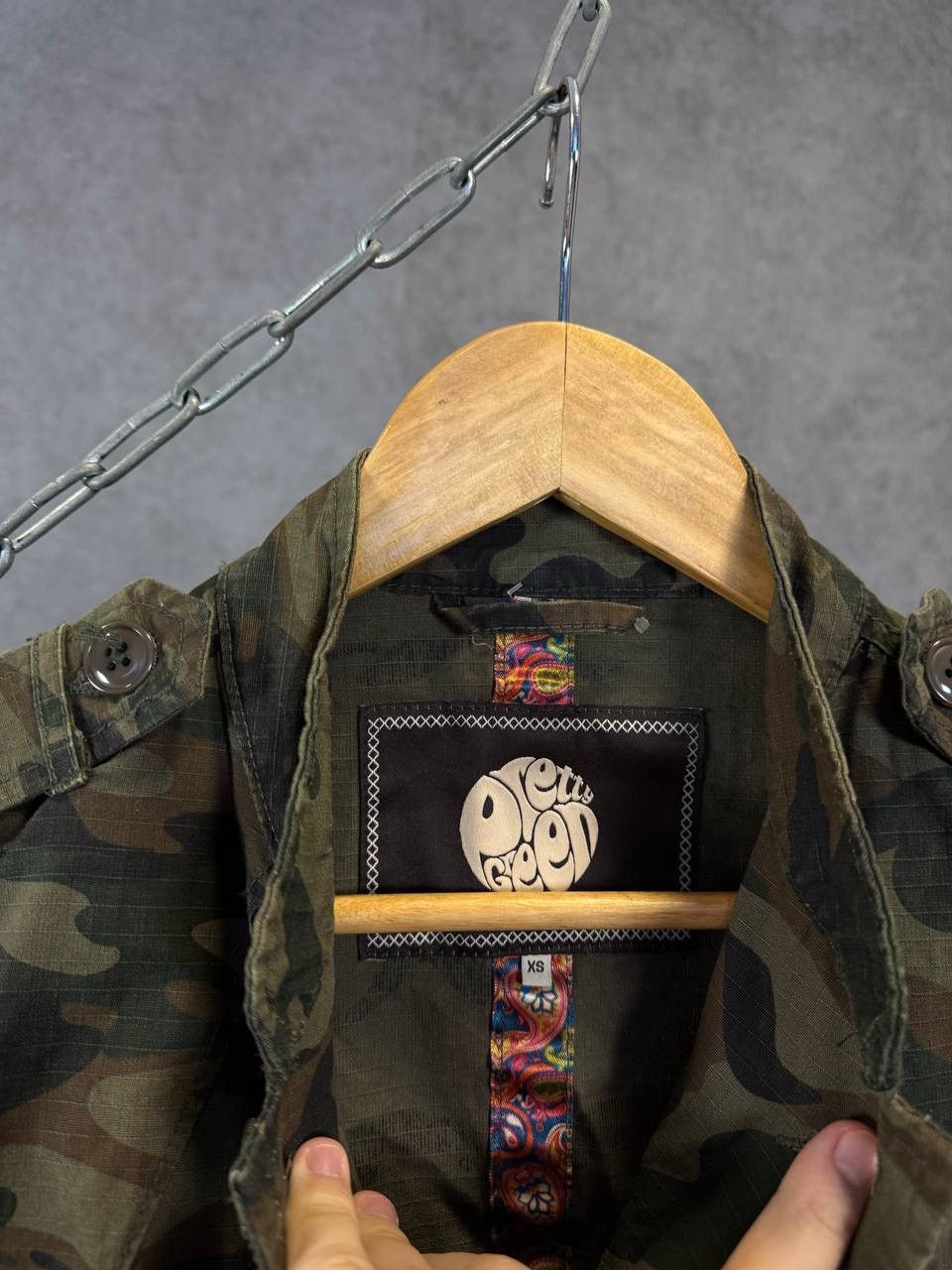 Pretty Green Pretty Green camo military jacket Size US XS / EU 42 / 0 - 3 Thumbnail