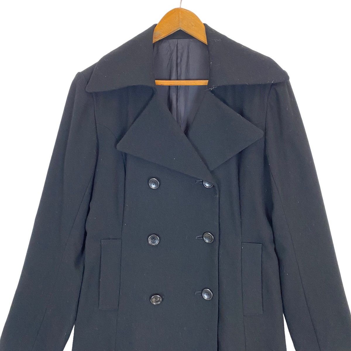 Y's × Yohji Yamamoto I Wish Yohji Yamamoto double breast wool jacket Size M / US 6-8 / IT 42-44 - 6 Thumbnail