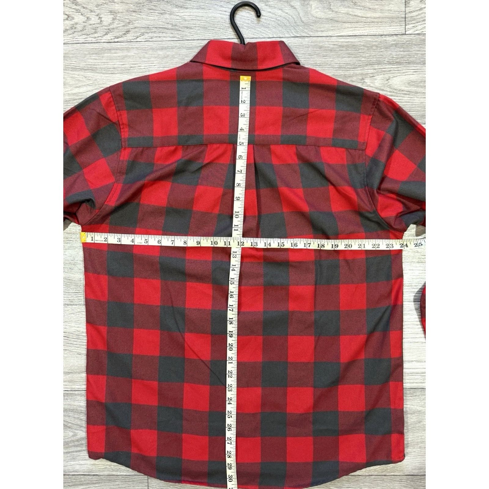 Vintage Dixxon Fifty Fifty Flannel Red Buffalo Plaid Button Down Shirt Mens Size Large Size US L / EU 52-54 / 3 - 3 Thumbnail