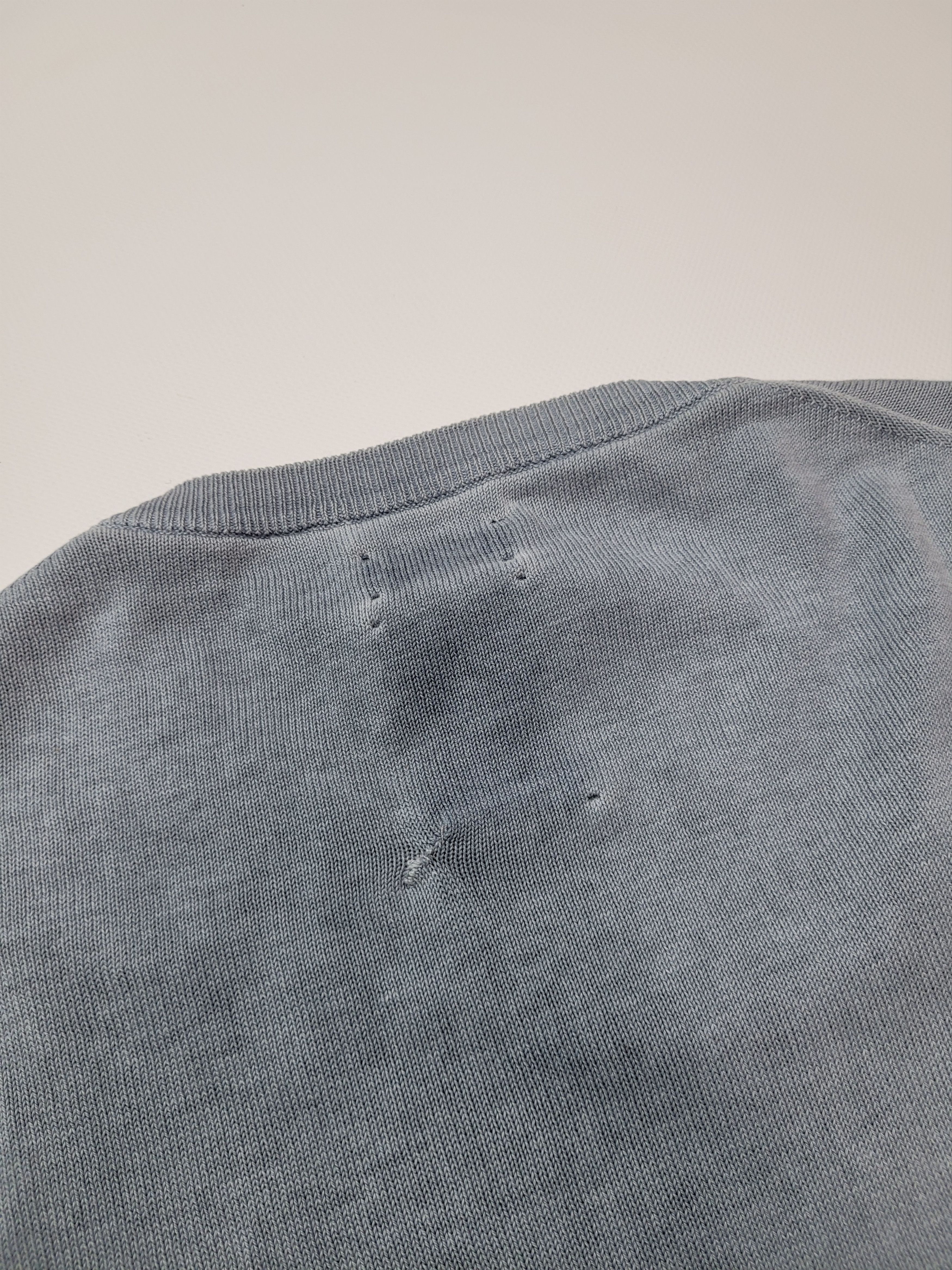 Diesel DIESEL Lightweight Mens Light Grey Sweater with Mini Logo Size US L / EU 52-54 / 3 - 9 Thumbnail