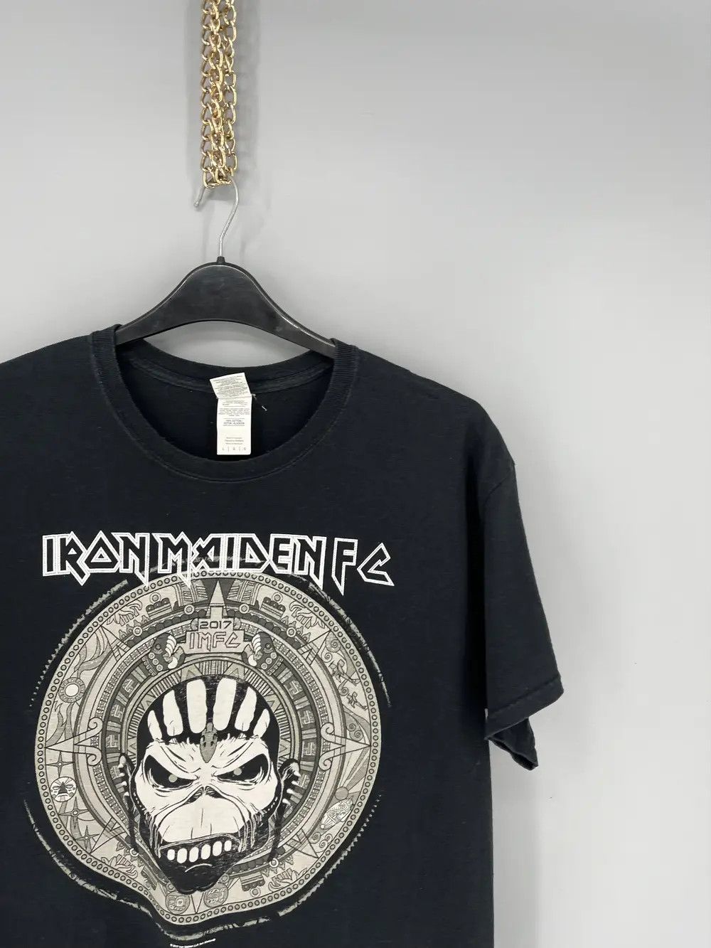 Band Tees × Vintage Vintage Y2K Iron Maiden Horror Skulls Tee Band Streetwear Size US L / EU 52-54 / 3 - 5 Thumbnail