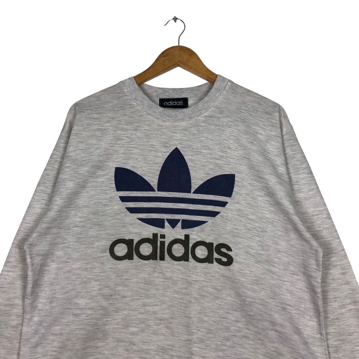 Adidas × Japanese Brand × Vintage Adidas Trefoil Vintage Sweatshirt 90s collection Large Size US M / EU 48-50 / 2 - 2 Thumbnail