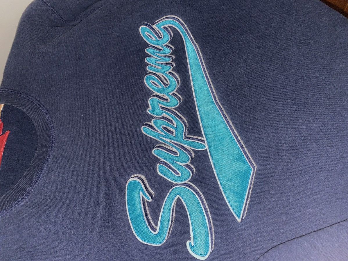 Supreme Supreme Brush Script Crewneck FW16 Size US XL / EU 56 / 4 - 2 Thumbnail