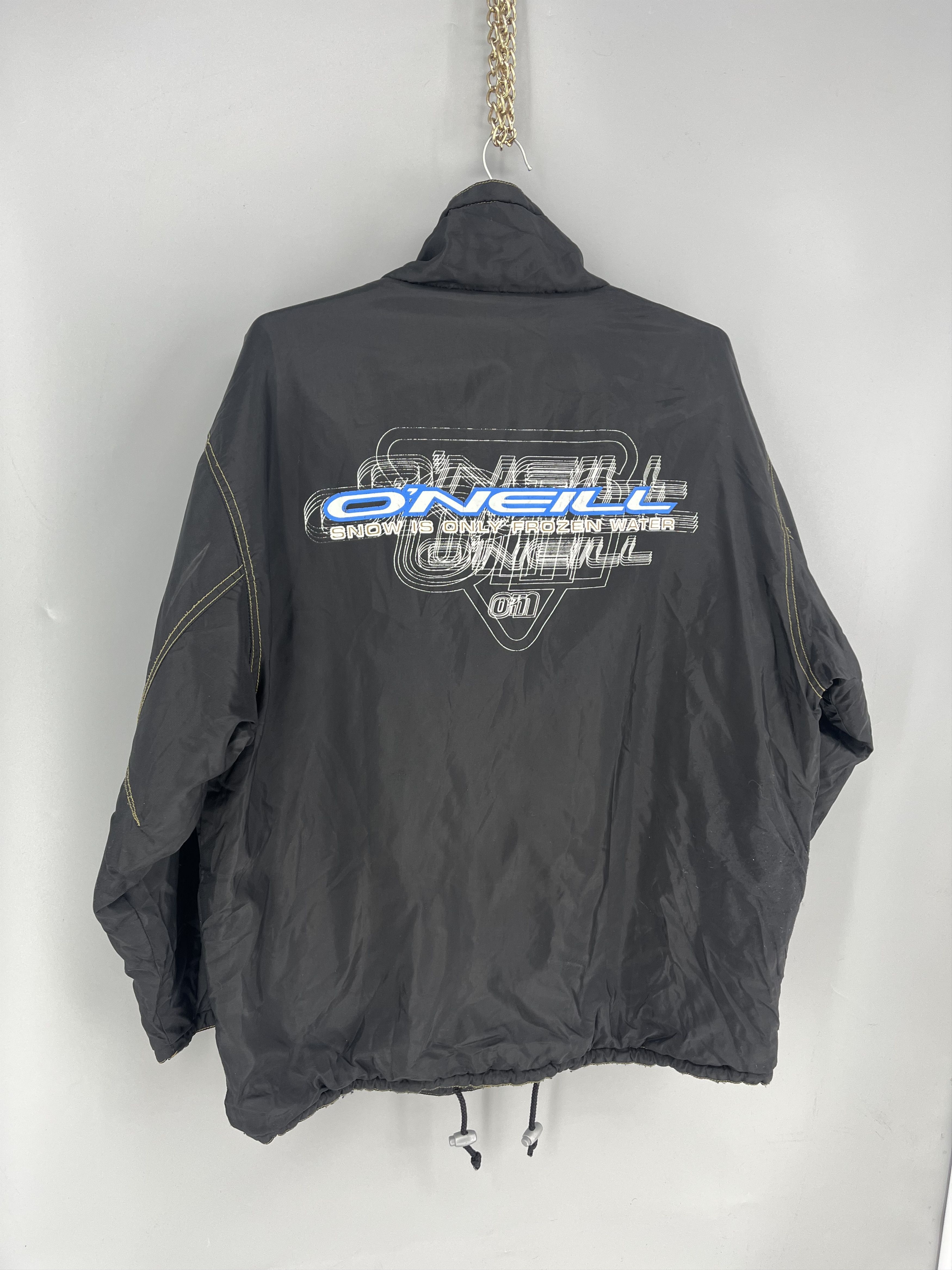 O'Neill Vintage 90s O'Neill Snowboard Jacket Black Insulated Size US S / EU 44-46 / 1 - 9 Thumbnail