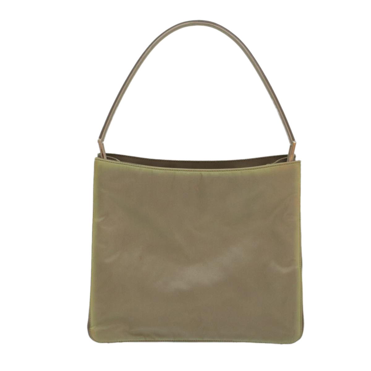 Prada Tessuto Khaki Synthetic Shoulder Bag (Pre-Owned) Size ONE SIZE - 1 Thumbnail