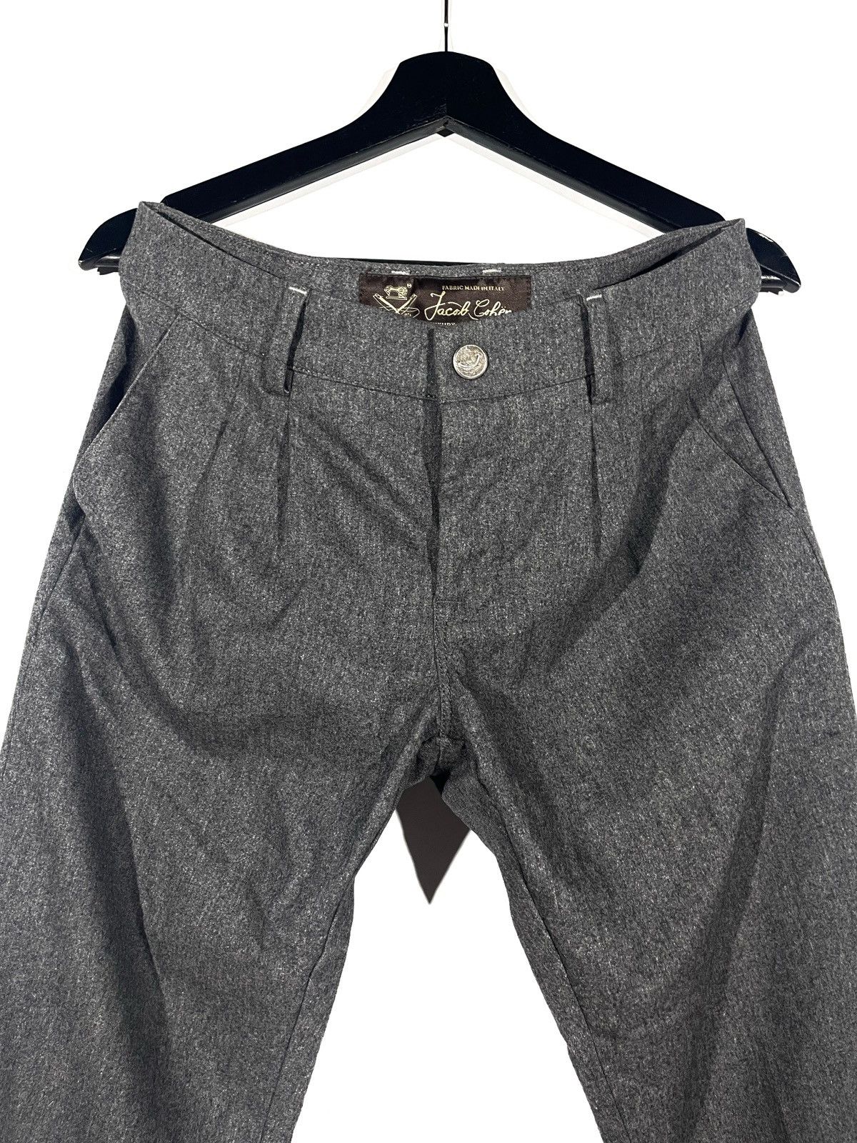 Jacob Cohen Jacob Cohen Luxury Wool Trousers Model 727 Italy Size 27 Size US 27 - 2 Thumbnail