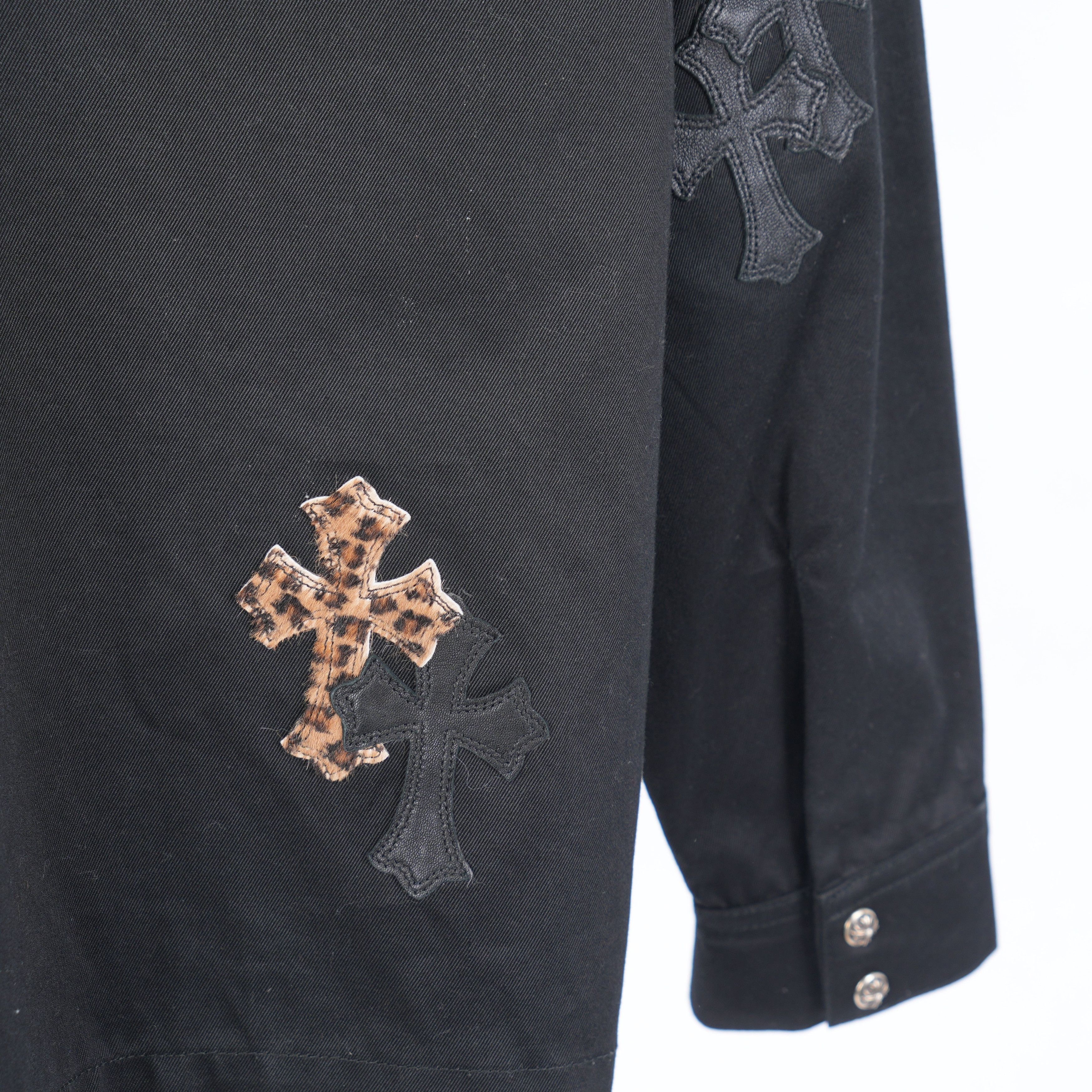 Chrome Hearts CHROME HEARTS CHEETAH PATCH WORK JACKET Size US XXL / EU 58 / 5 - 8 Thumbnail