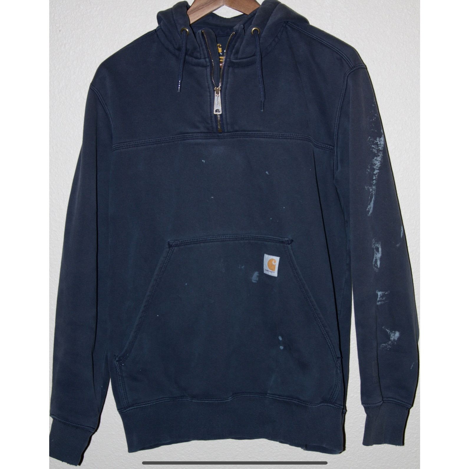 Carhartt Carhartt Rain Defender Half-Zip Hoodie — Black — Size M Size US M / EU 48-50 / 2 - 1 Thumbnail
