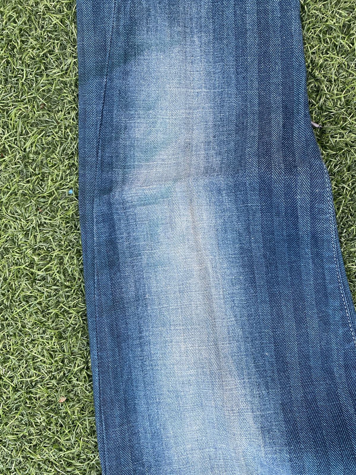 Tornado Mart TORNADO MART STRIPE FLARED JEANS 💥 Size US 29 - 4 Thumbnail