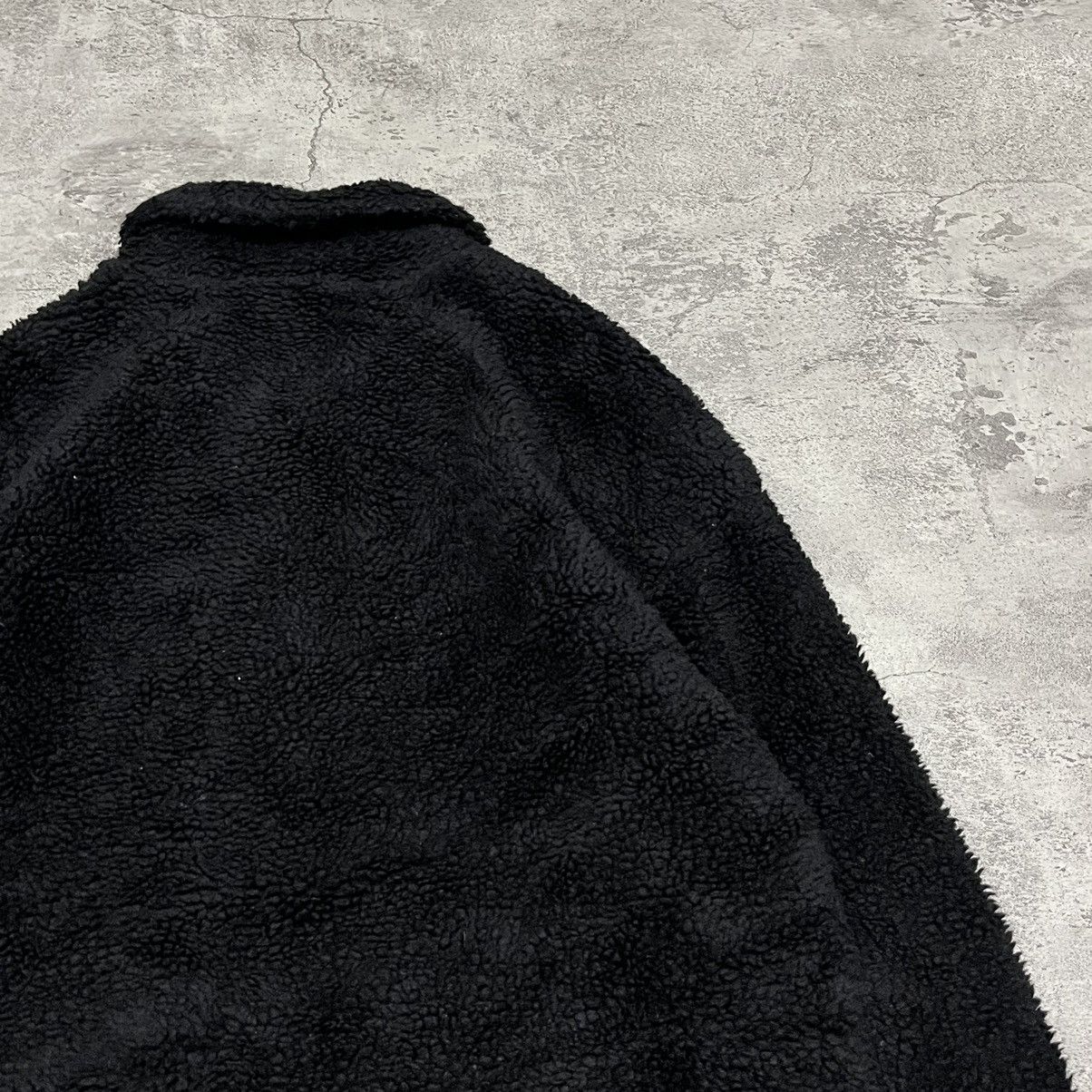 Japanese Brand × X-Girl X-Girl Boa Fleece Coach Jacket - Black Size M / US 6-8 / IT 42-44 - 7 Thumbnail
