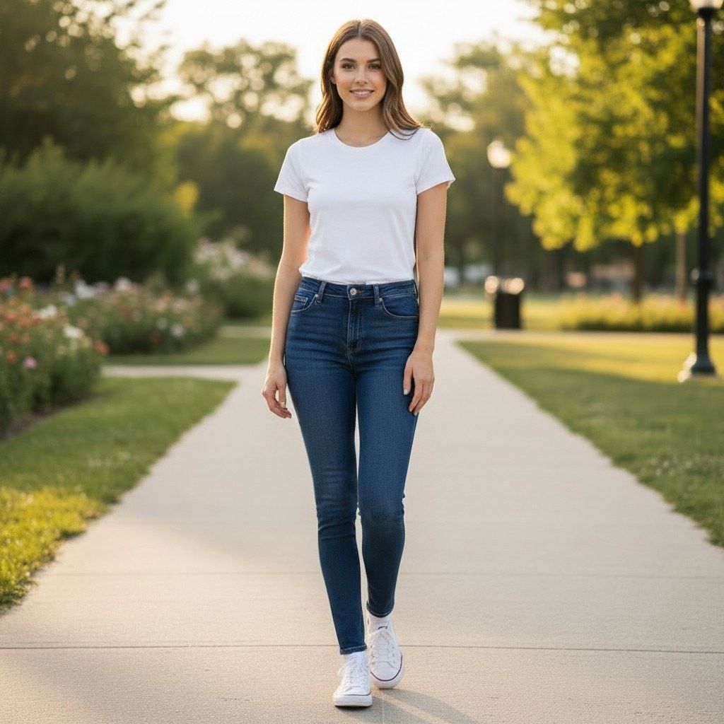J.Crew J.Crew Blue Wash Curvy Toothpick Jeans, US25 Size 25" / US 0 / IT 36 - 3 Thumbnail