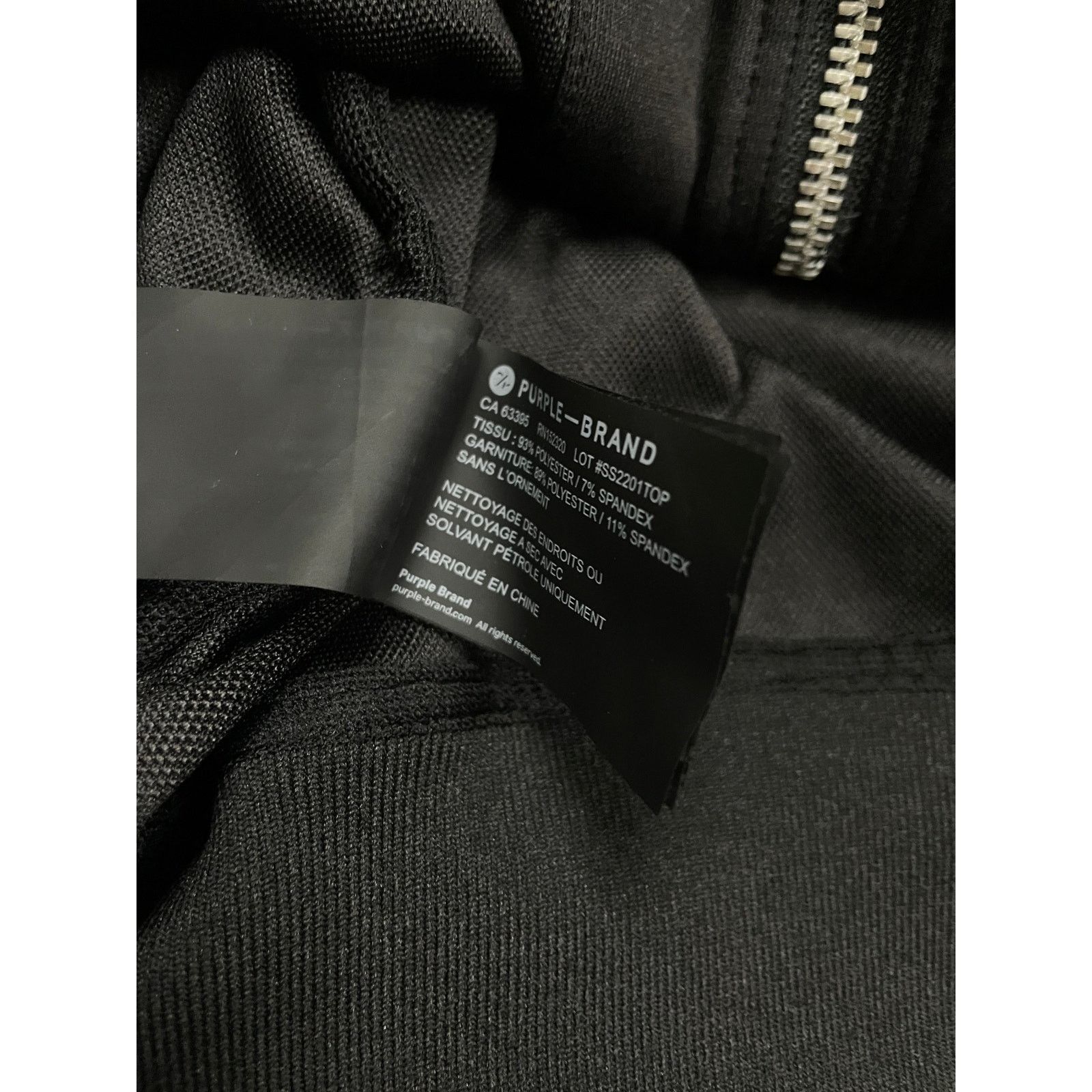 Purple Purple Brand Track Jacket Black Gold Used Medium Size US M / EU 48-50 / 2 - 4 Thumbnail