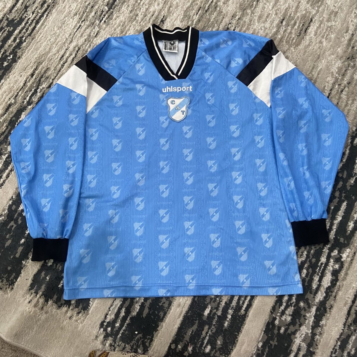 Adidas VTG 96–97 Uhlsport Club Atlético Temperley Goalie Jersey XL Size US XL / EU 56 / 4 - 1 Thumbnail