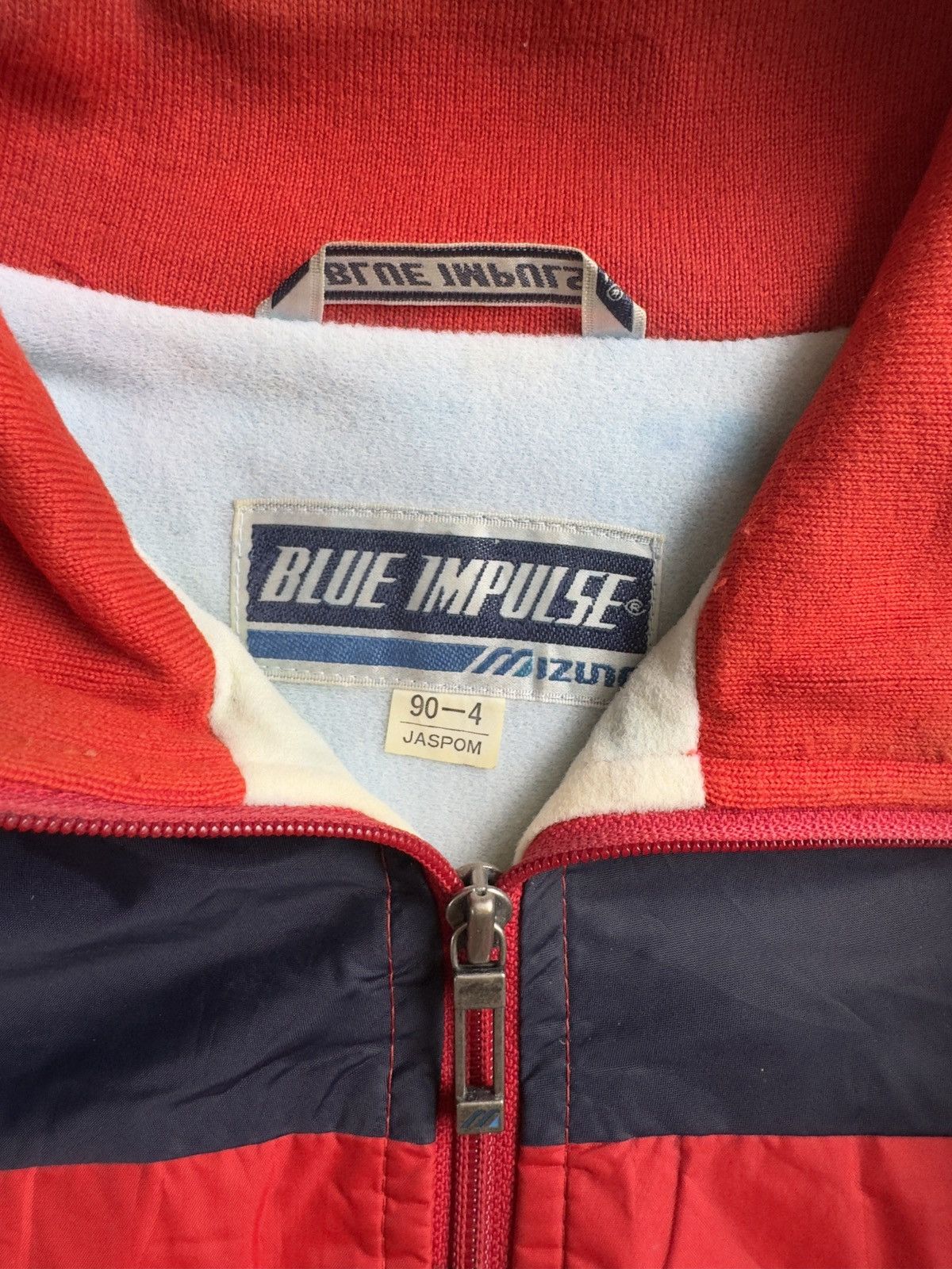Mizuno VERY RARE VINTAGE JACKET CAGOULE SKI MIZUNO BLUE IMPULSE Size US M / EU 48-50 / 2 - 3 Thumbnail