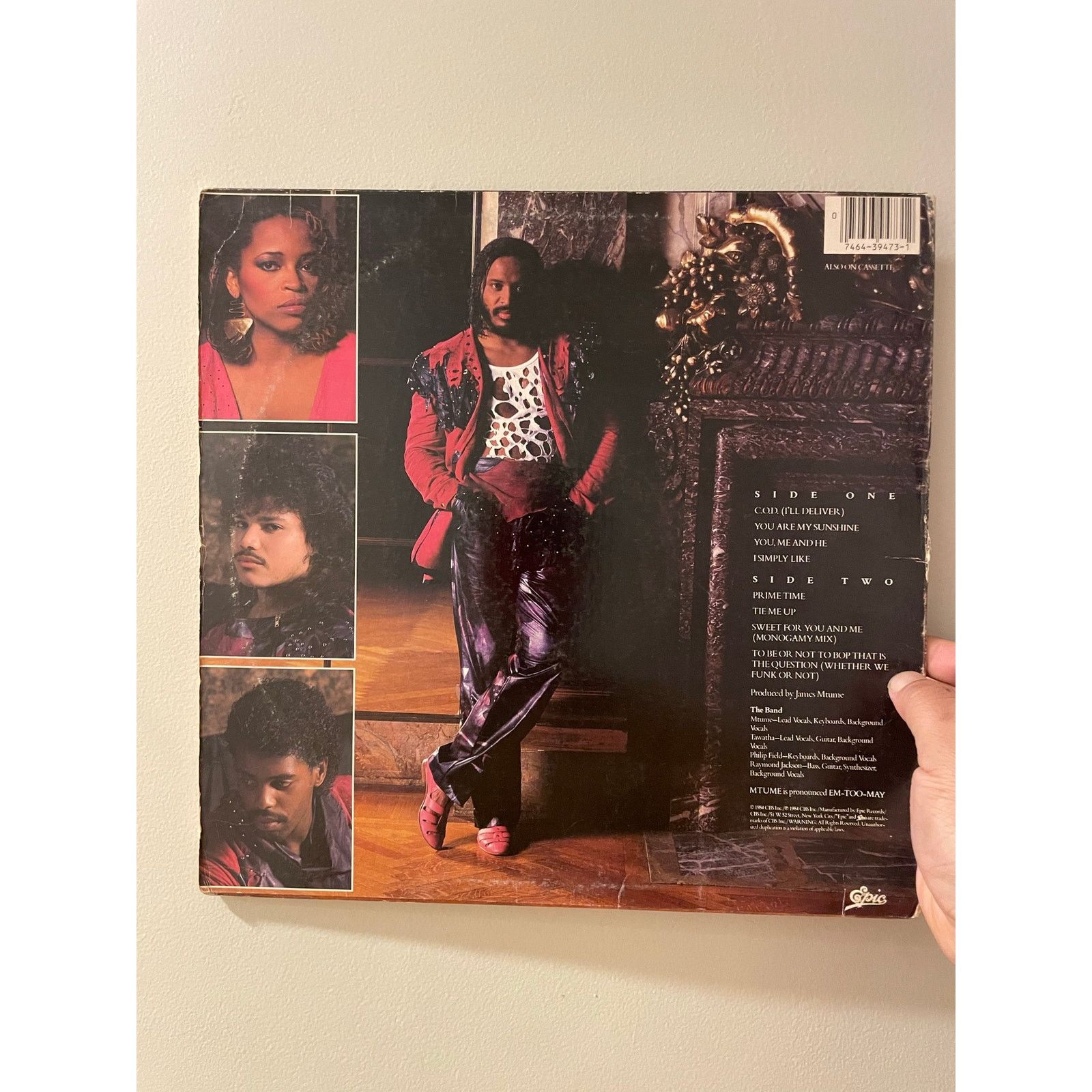 INTENTIONALLY BLANK Mtume - You Me And He LP soul funk boogie disco vinyl record Size ONE SIZE - 2 Thumbnail