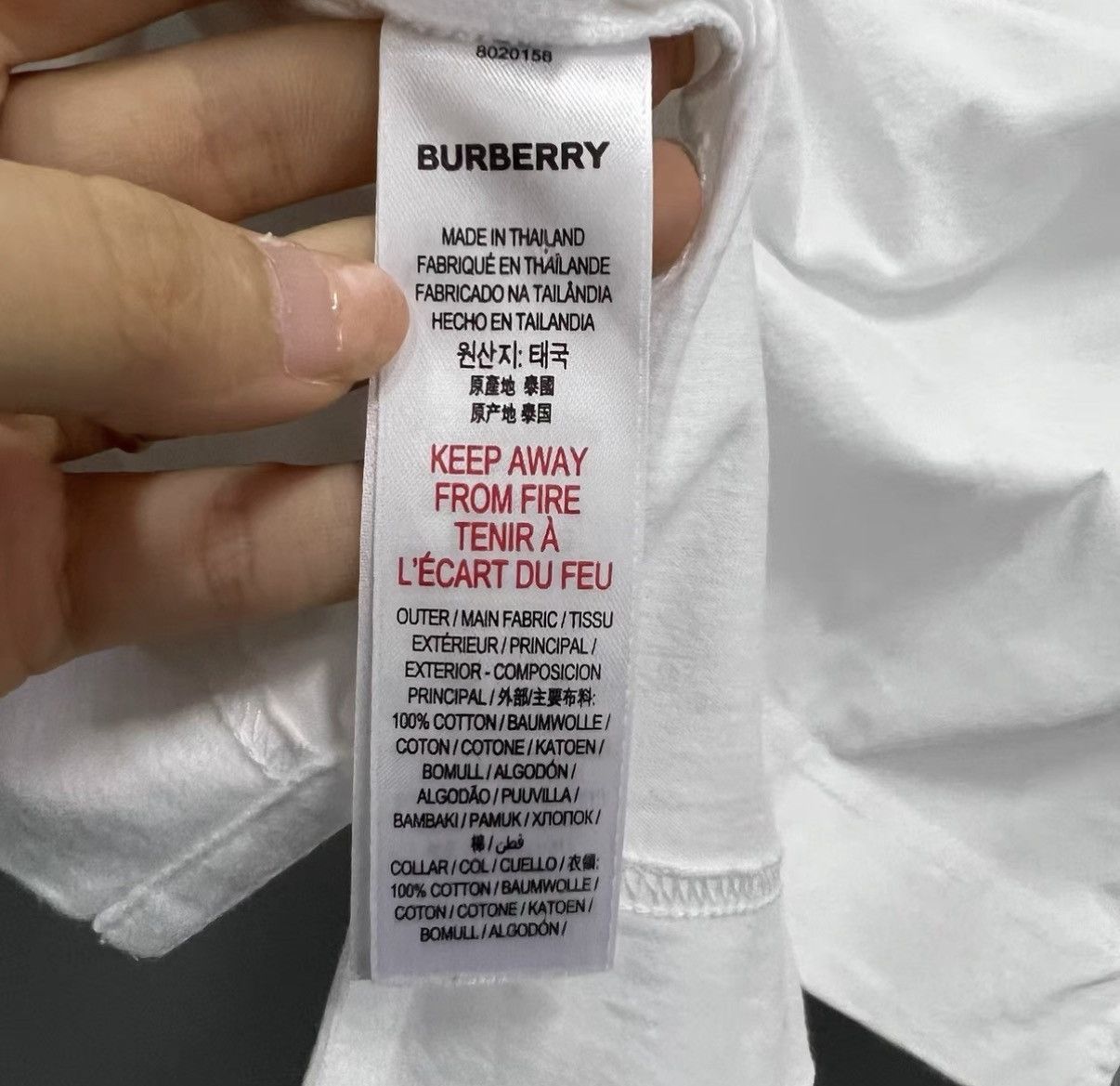 Burberry Burberry Kids Collar Plaid Short Sleeve Top J41 Size ONE SIZE - 3 Thumbnail