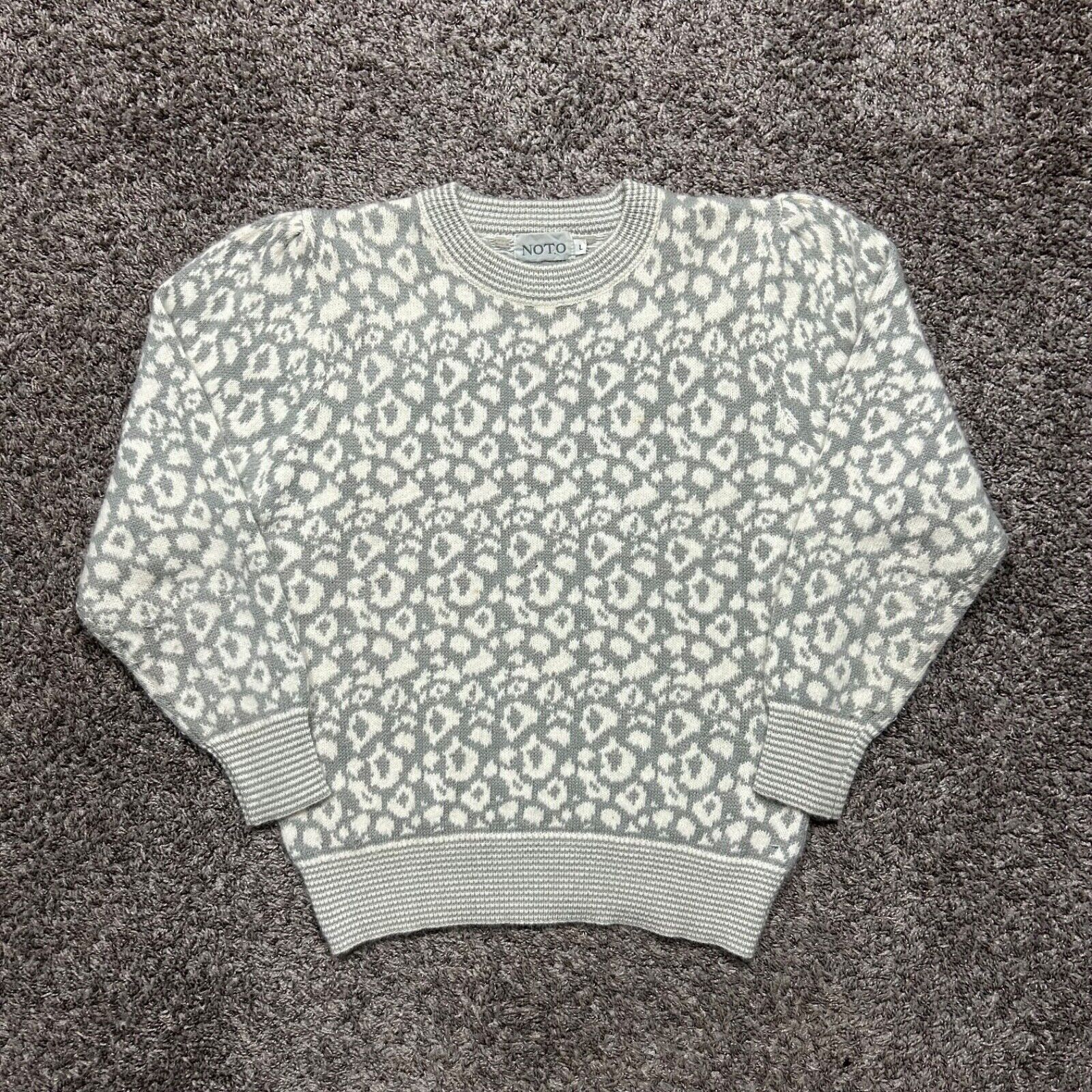 Vintage Vintage Angora Wool Sweater Crewneck Pullover y2k Size L / US 10 / IT 46 - 10 Thumbnail