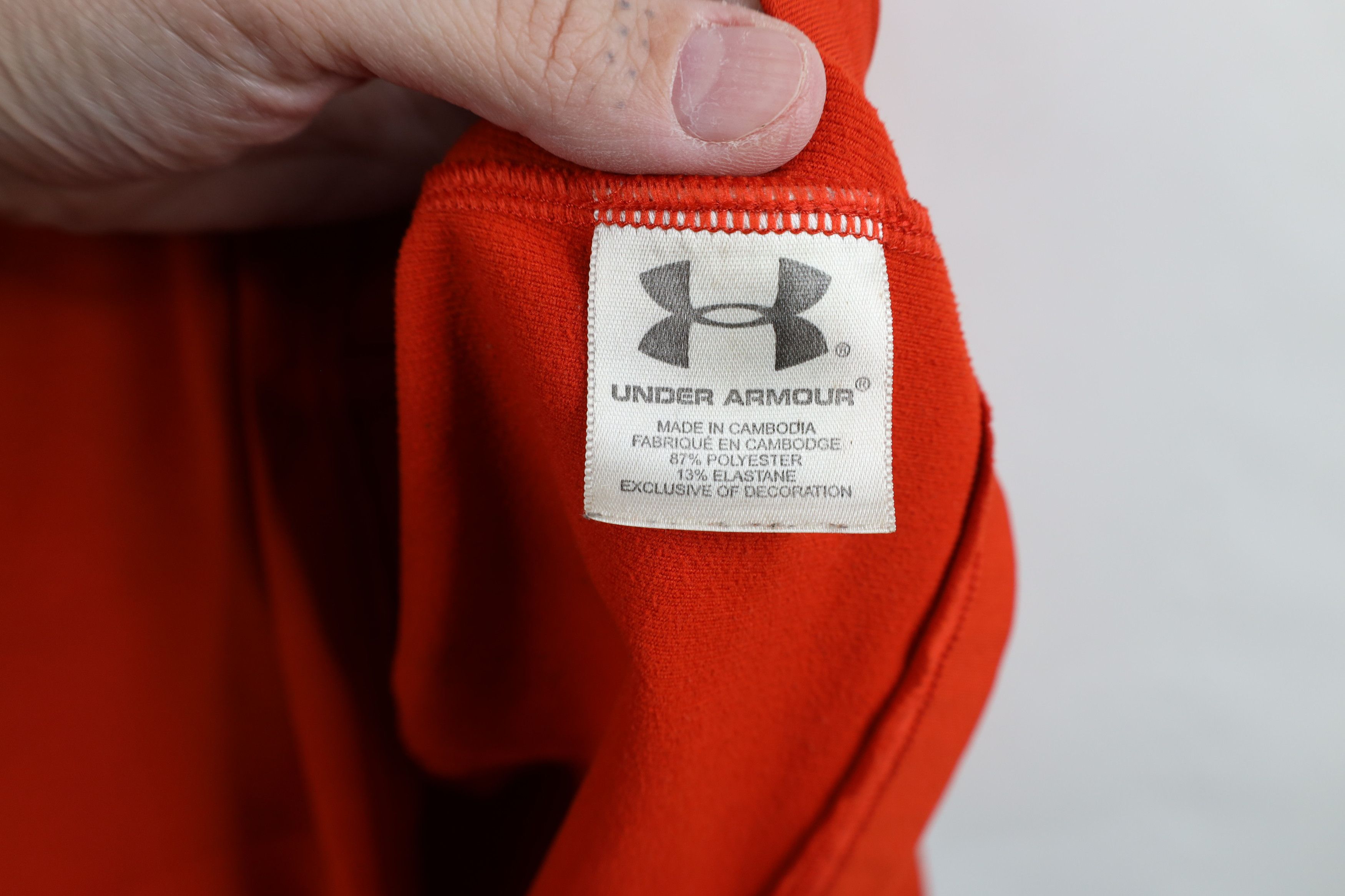 Under Armour Under Armour Compression Mock Neck Training T-Shirt Orange Size US L / EU 52-54 / 3 - 12 Thumbnail
