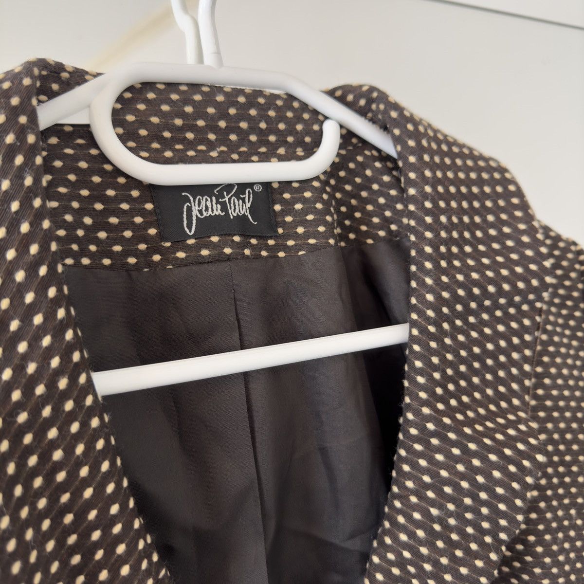 Vintage Women Blazer Jean Paul Vintage Brown Archive Japanese Size XL / US 12-14 / IT 48-50 - 4 Thumbnail