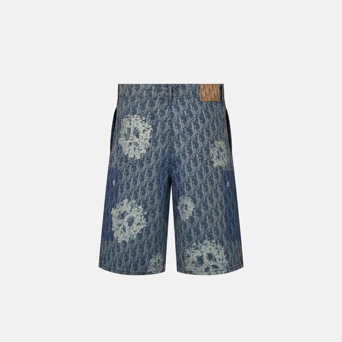 Dior o1bcso1str1224 Bermuda Shorts in Blue Size US 26 / EU 42 - 2 Thumbnail