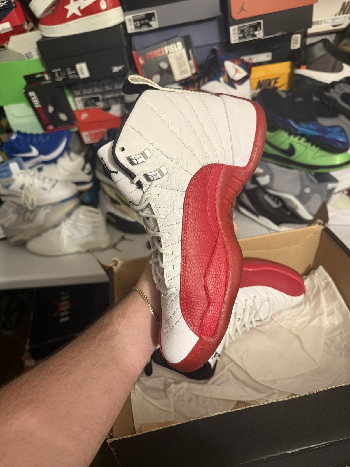 Jordan Brand Jordan retro 12 cherry sz 8.5 Size US 8.5 / EU 41-42 - 3 Thumbnail