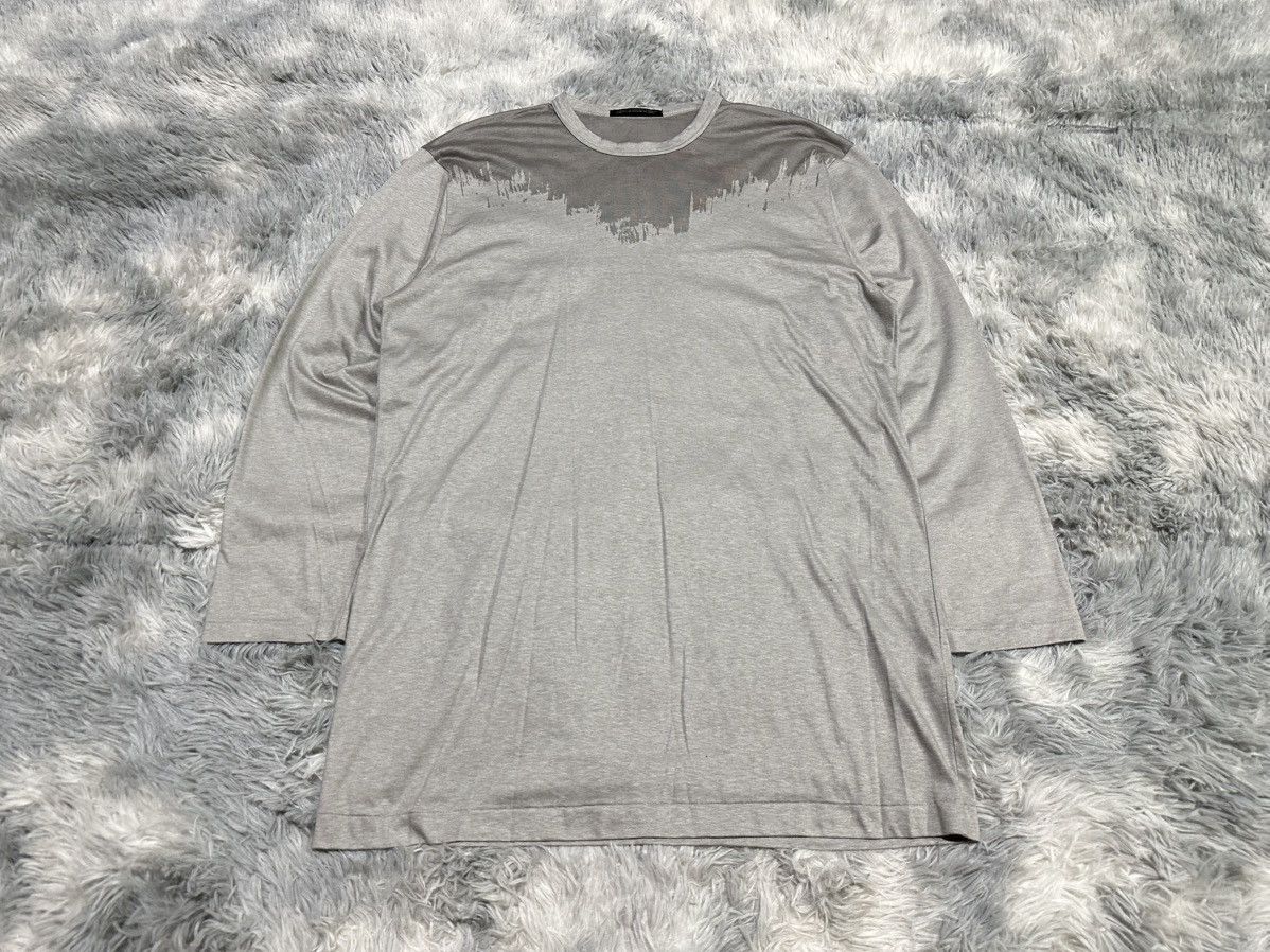 Yohji Yamamoto 🔥Archived 1994 Vintage Yohji Yamamoto Pour Homme Ls Shirt Size US M / EU 48-50 / 2 - 1 Thumbnail