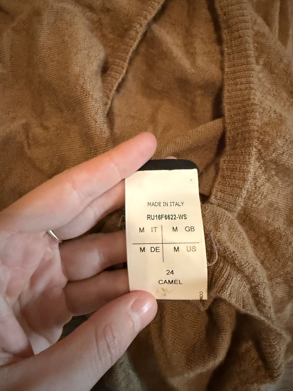 Rick Owens Rick Owen’s FW19 Mastodon Cashmere Sweater Size US M / EU 48-50 / 2 - 4 Thumbnail