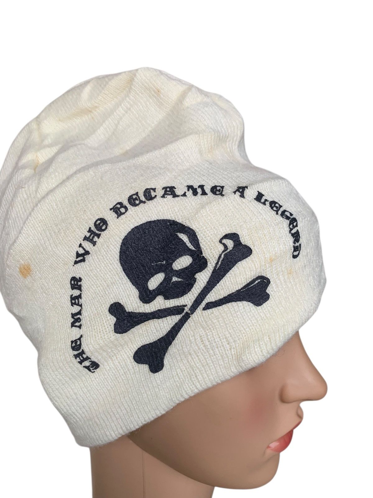 Japanese Brand Skull Beany X Mastermind Rare Beanie Hat Style Size ONE SIZE - 6 Thumbnail