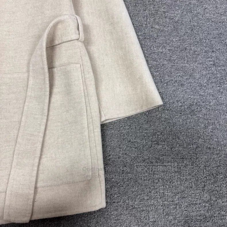 Hermes Oatmeal cashmere coat