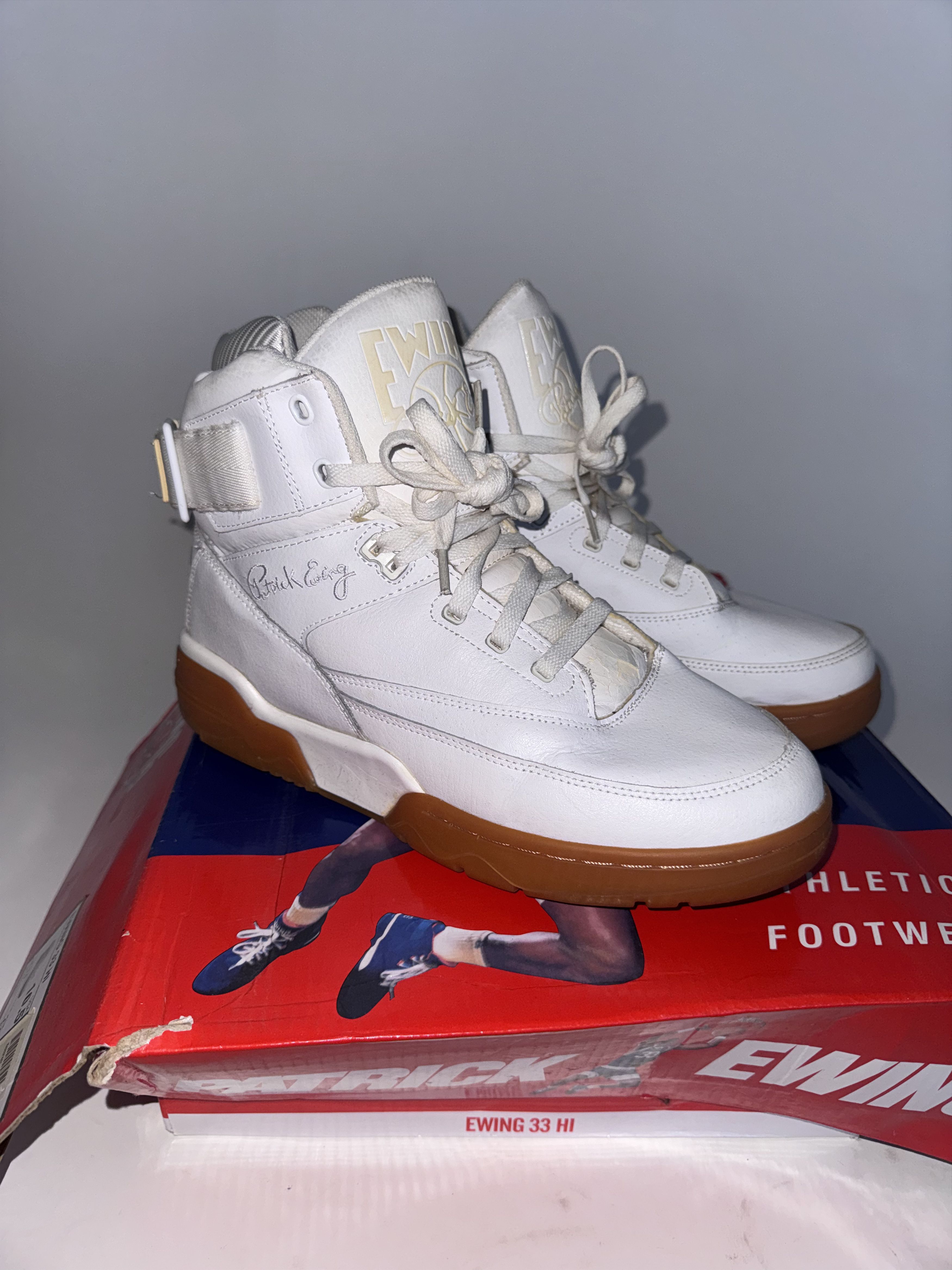 Ewing Athletics Ewing 33 Hi White Gum Size US 10.5 / EU 43-44 - 5 Thumbnail