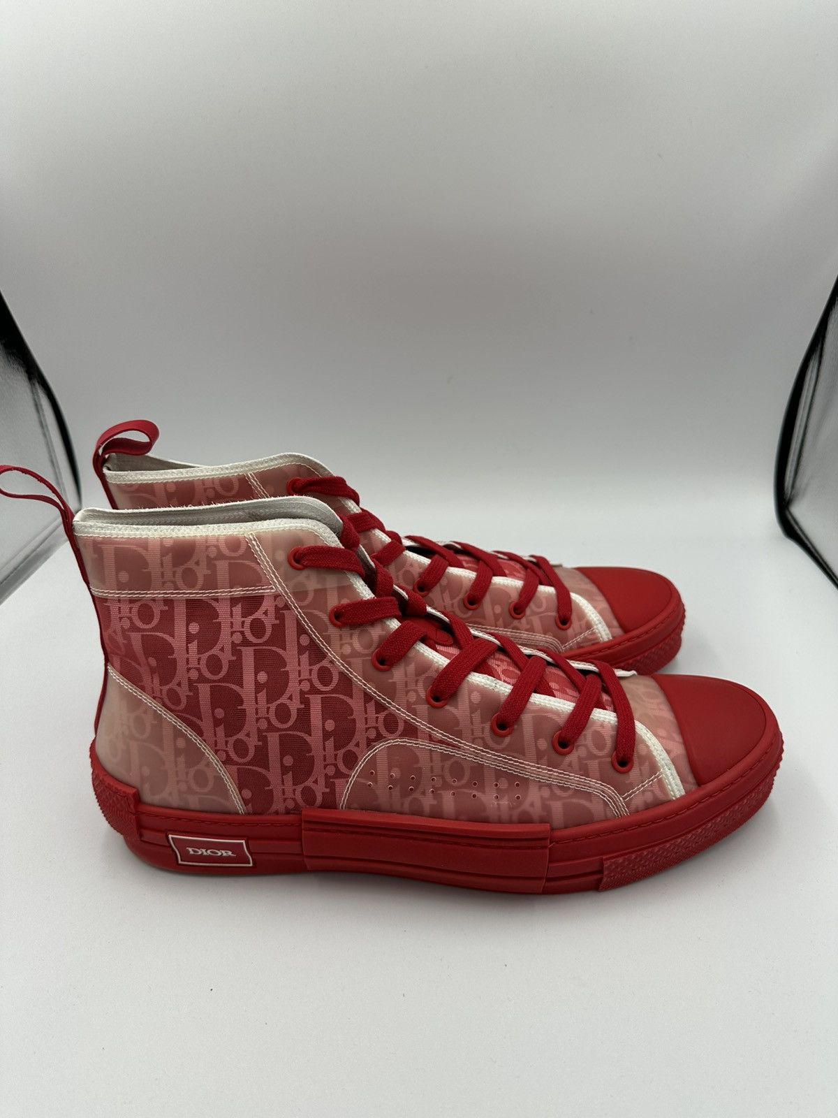 Dior Dior B23 High Sneakers Size US 13 / EU 46 - 3 Thumbnail