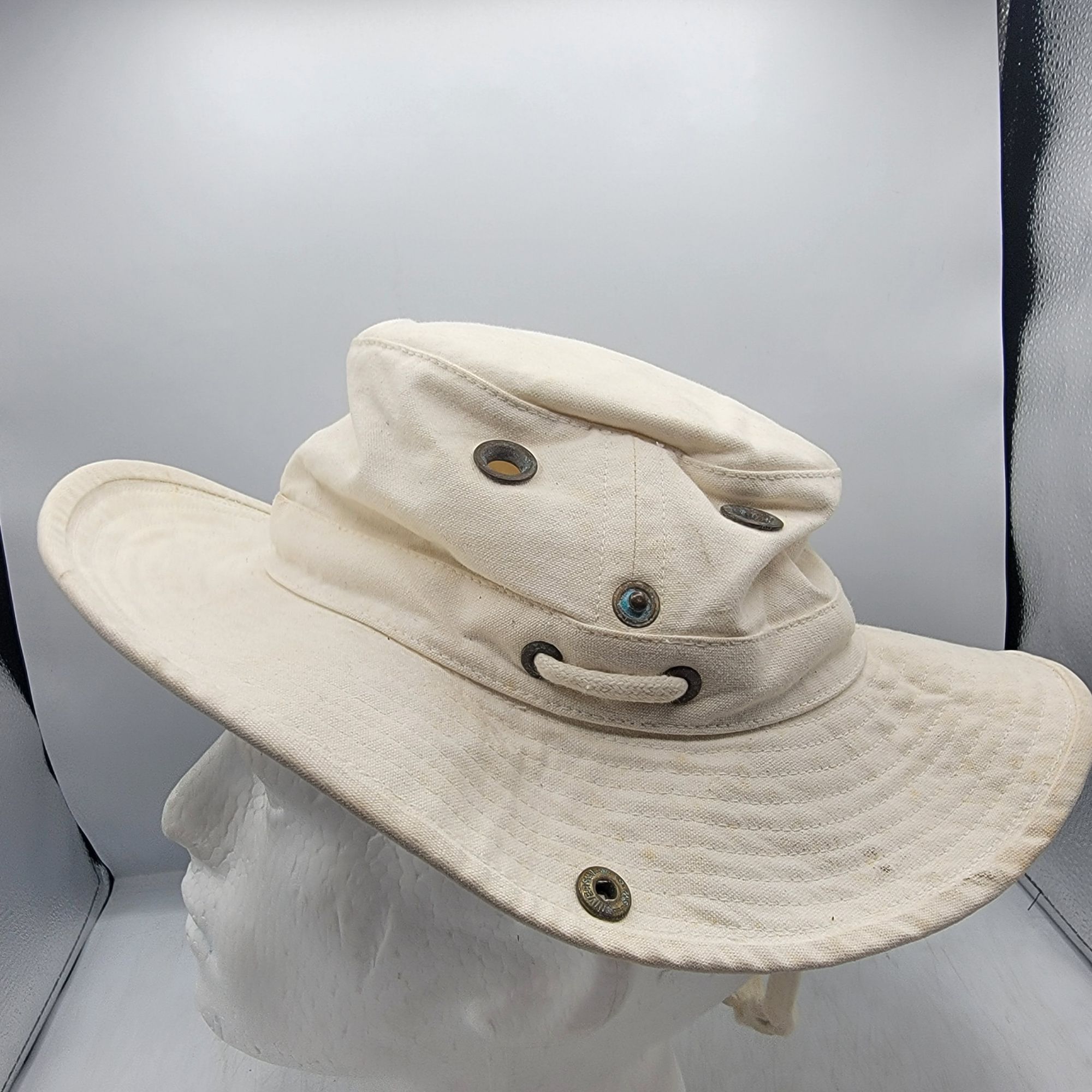 Tilley Endurables Hat Size 7 Beige Breathable Outdoors Campi