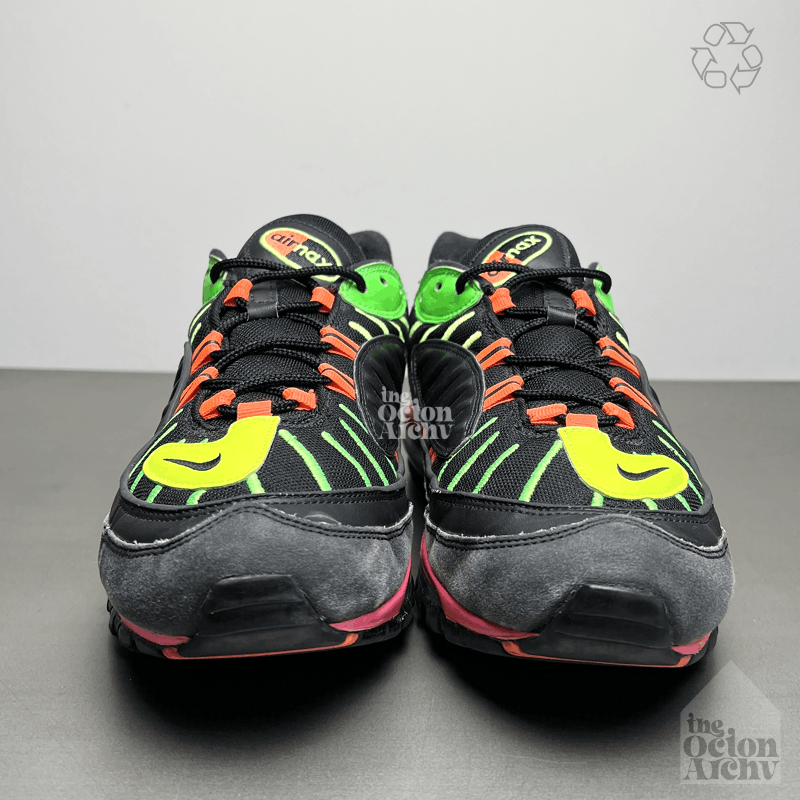 Size 10 Nike Air Max 98 Tokyo Neon CI2291-083 Pre-Owned