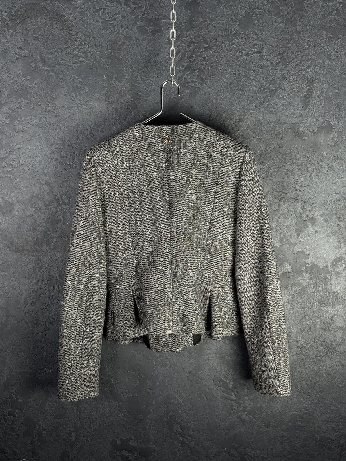 Armani × Armani Collezioni × Vintage Armani Jeans Giorgio Wool Blend Blazer Vintage Womens 44 Size M / US 6-8 / IT 42-44 - 4 Thumbnail