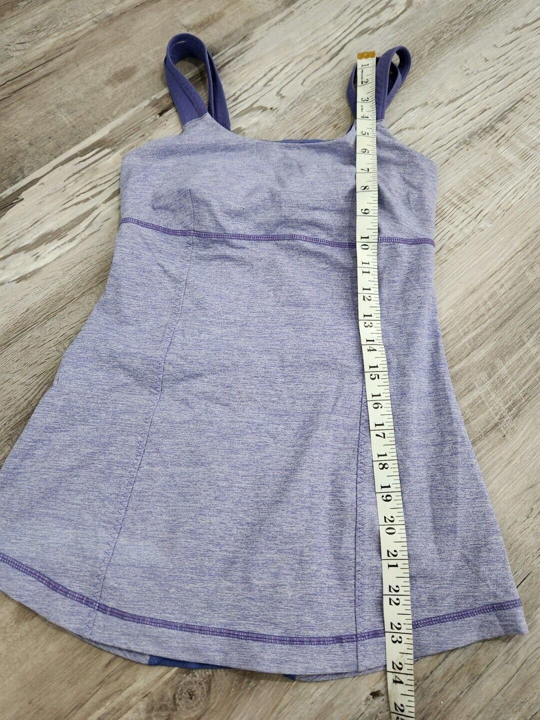 Designer Lululemon Active Strength Tank Top Size 4 Lavender Size S / US 4 / IT 40 - 6 Thumbnail