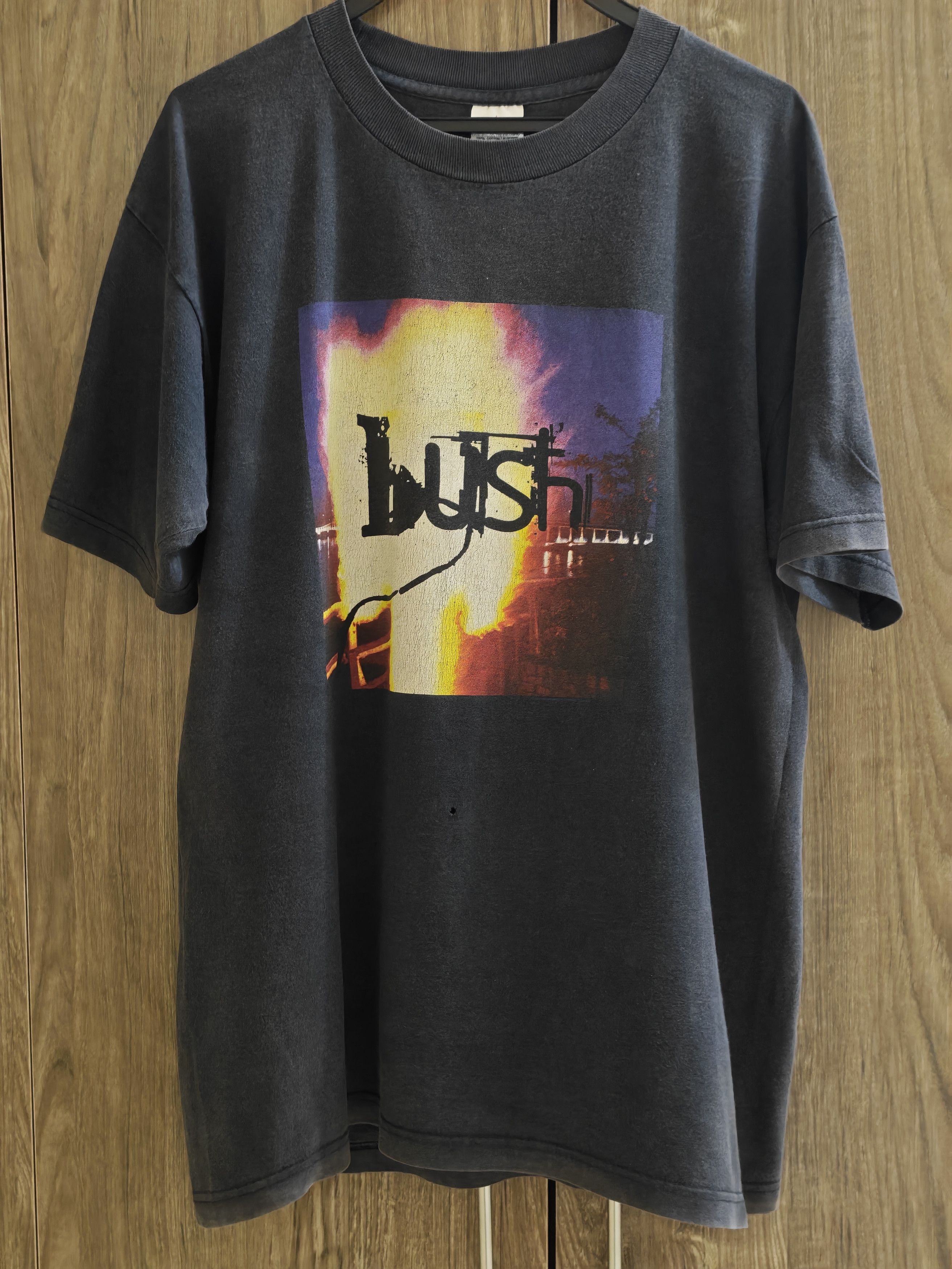 Band Tees Vintage 90's Grunge Bush Band T-Shirt Size US L / EU 52-54 / 3 - 1 Thumbnail