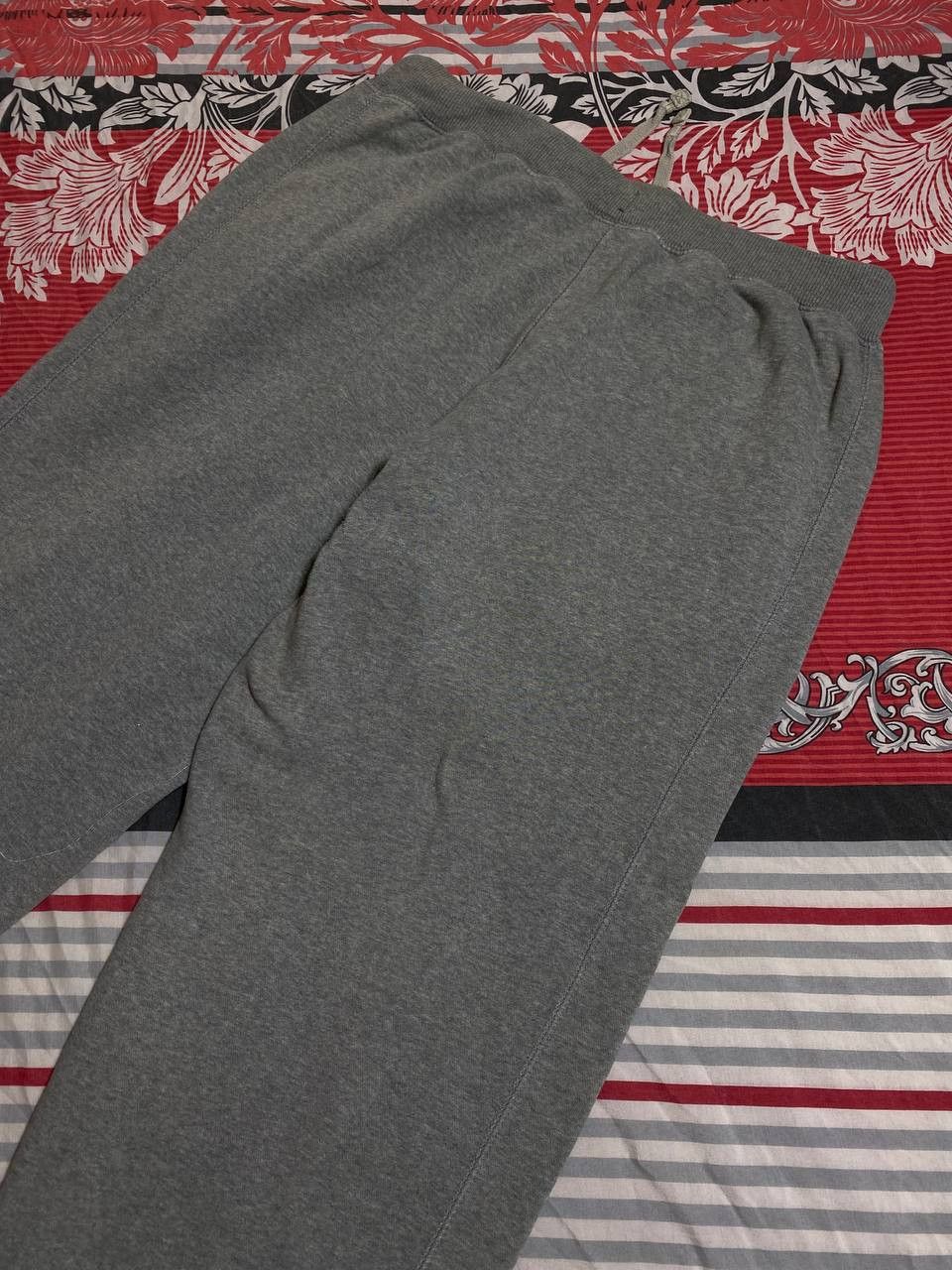 Nike × Vintage Nike gray sweatpants baggy fit wide leg streetwear hype Size US 32 / EU 48 - 12 Thumbnail