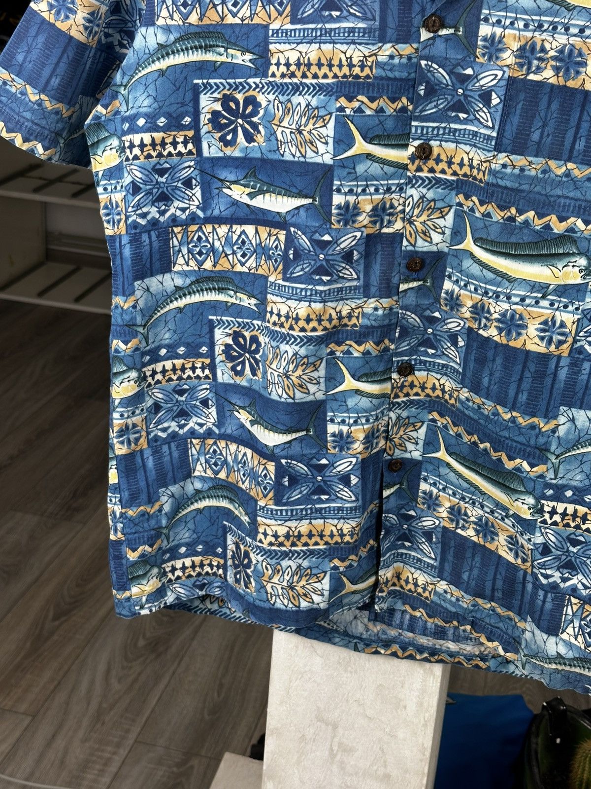 Vintage VINTAGE HAWAII SHIRT MADE IN USA Size US L / EU 52-54 / 3 - 5 Thumbnail