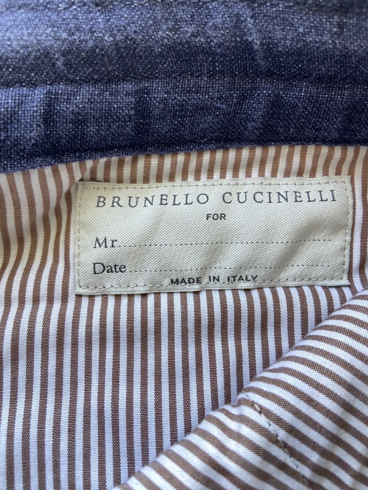 Brunello Cucinelli Brunello Cucinelli Linen Short Size US 38 / EU 54 - 6 Thumbnail
