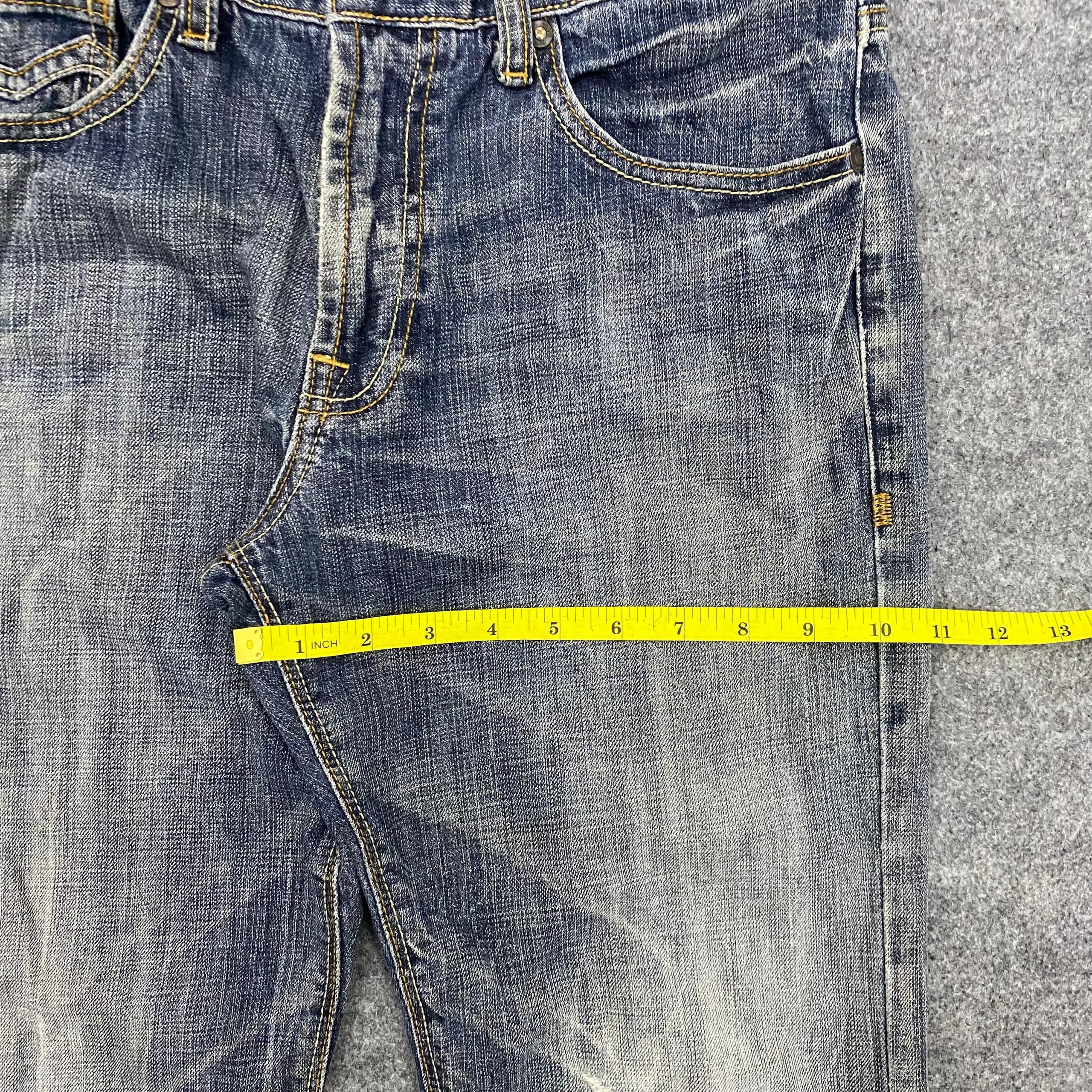 If Six Was Nine 💥Best Offer💥Jag Black Japanese Brand Distressed denim Size US 30 / EU 46 - 7 Thumbnail