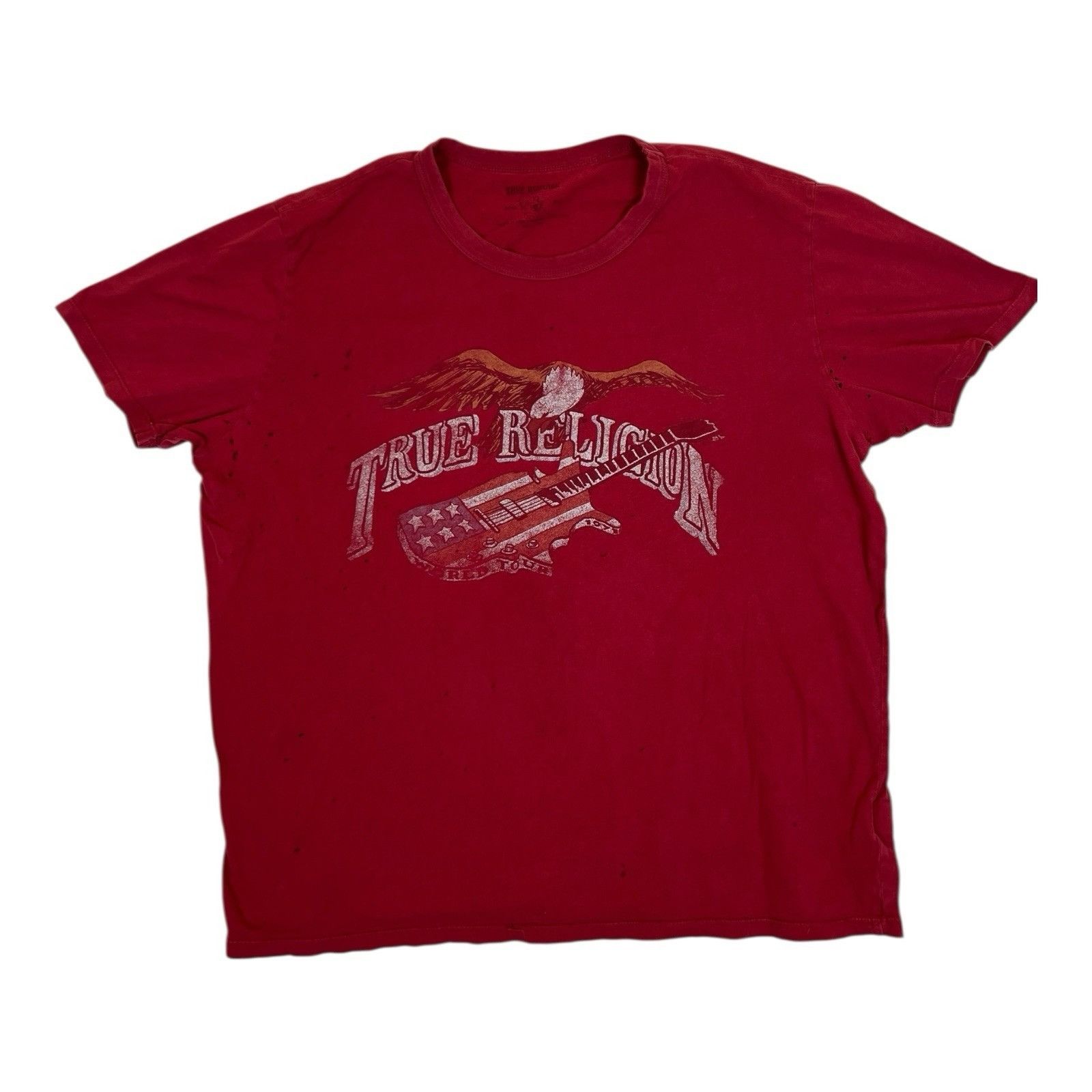 True Religion Vintage True Religion T-Shirt Size 2XL “Rock & Roll Festival Size US XXL / EU 58 / 5 - 2 Thumbnail