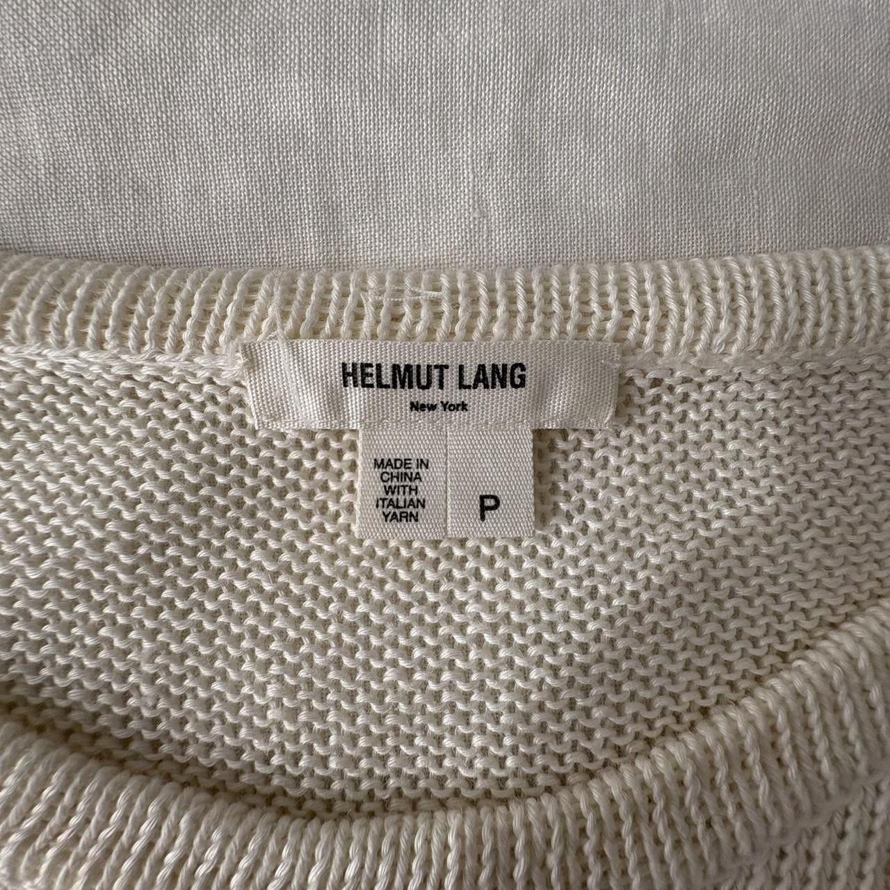 Helmut Lang Helmut Lang Distressed Crochet Sweater Size S / US 4 / IT 40 - 3 Thumbnail