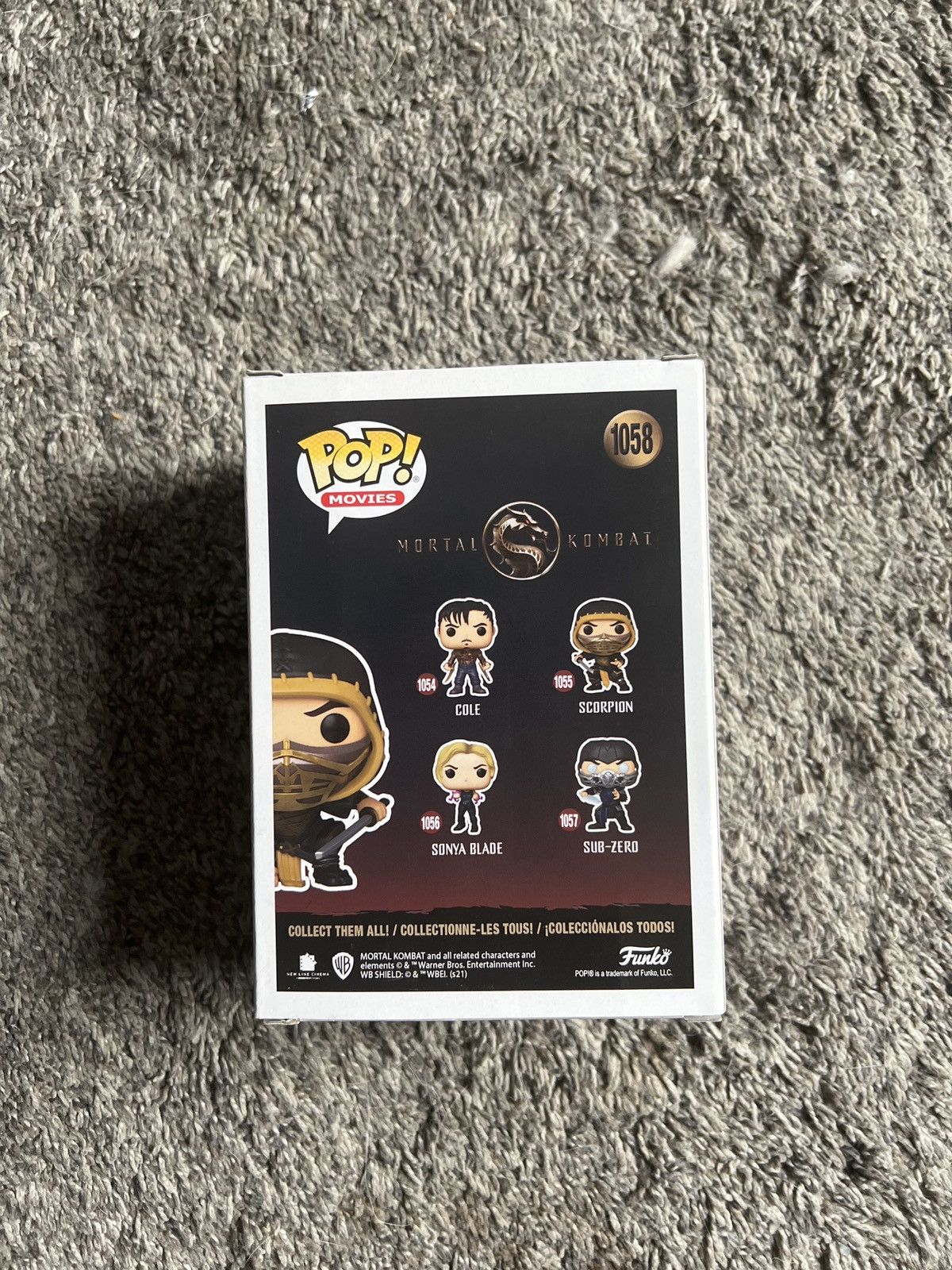 Warner Bros Funko Pop! Scorpion Vinyl Figure Size ONE SIZE - 2 Thumbnail