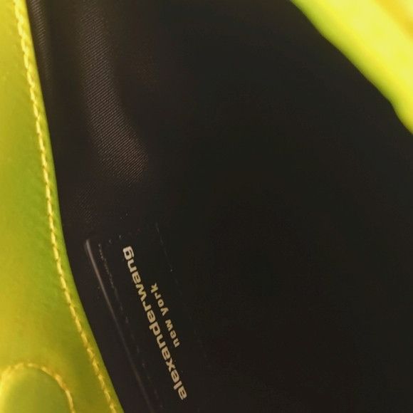 Alexander Wang Alexander Wang Satin Crystal Fringe Shoulder Bag - Neon Size ONE SIZE - 11 Thumbnail