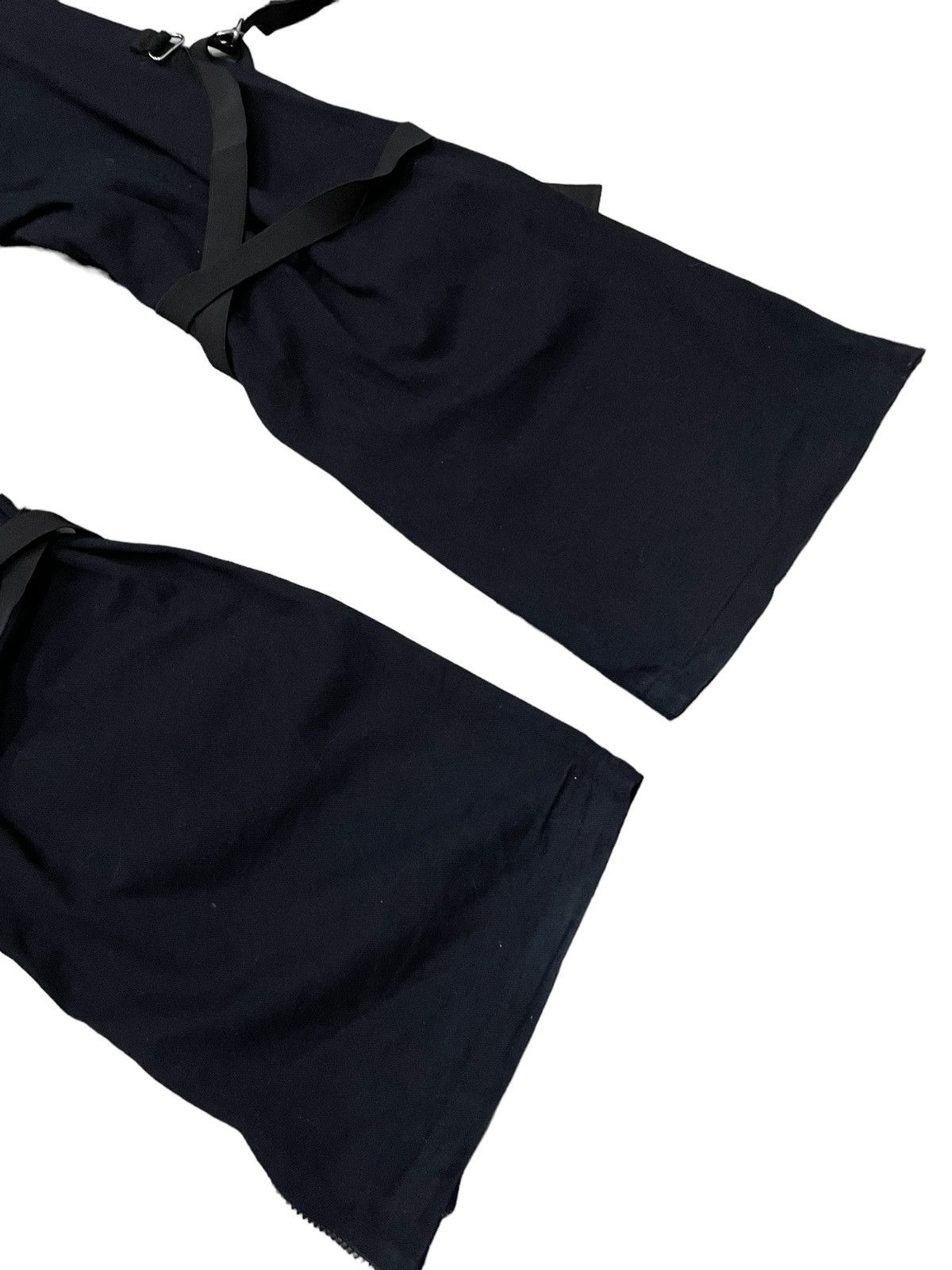 Japanese Brand × Junya Watanabe JunyaWatanabe Balenciaga Style Raver Bondage Baggy Flared Size US 34 / EU 50 - 16 Thumbnail