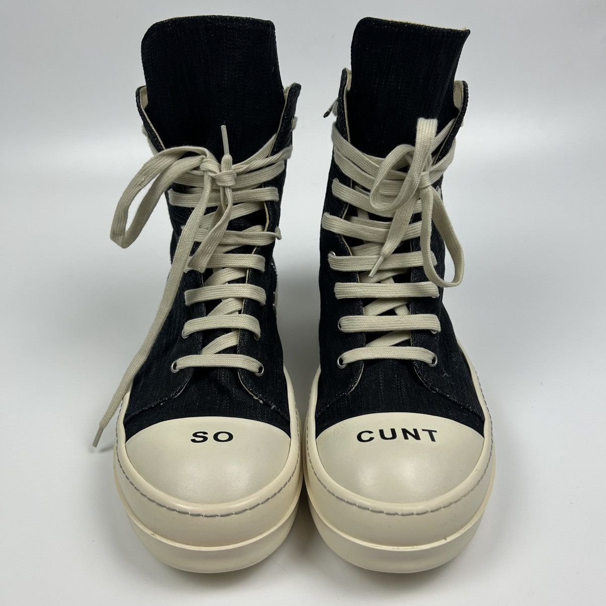 Rick Owens Drkshdw Rick Owens Thigh High Sock Ramones | Grailed