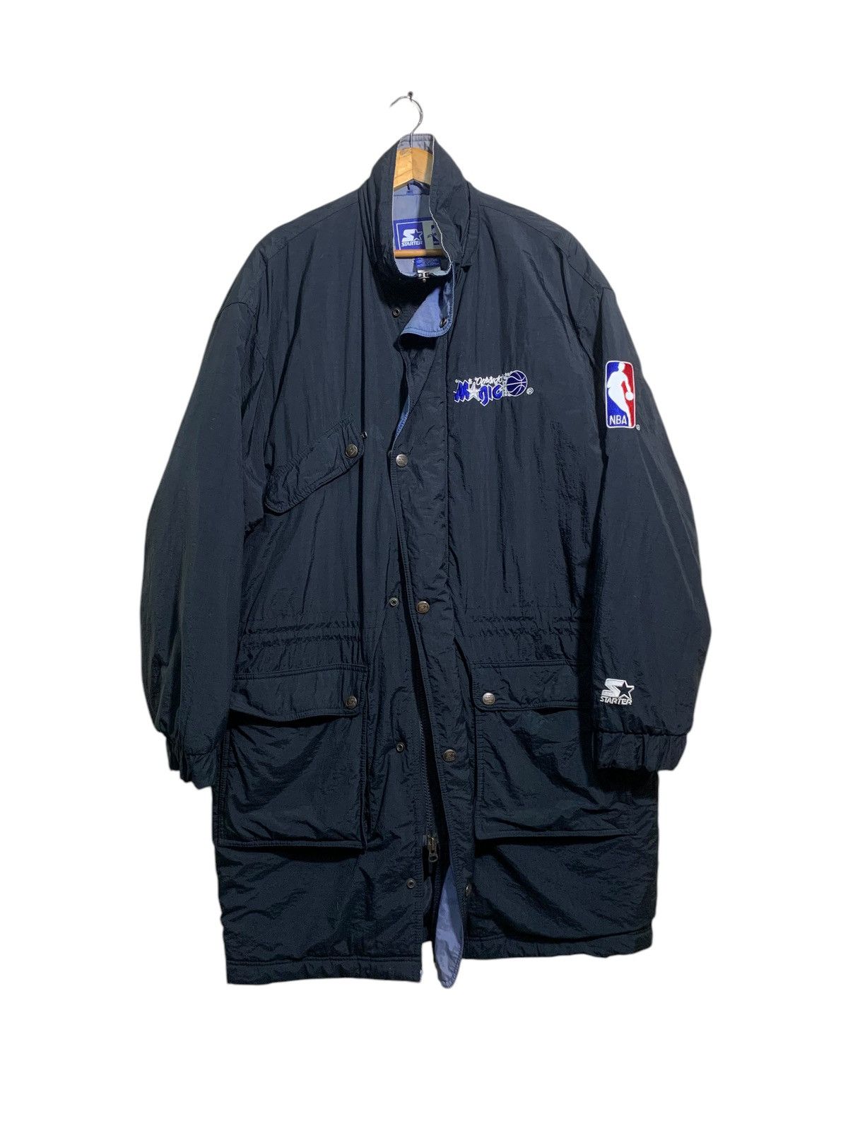 NBA × Starter 🔥VTG ORLANDO MAGIC NBA JACKETS BY STARTER Size US L / EU 52-54 / 3 - 1 Thumbnail